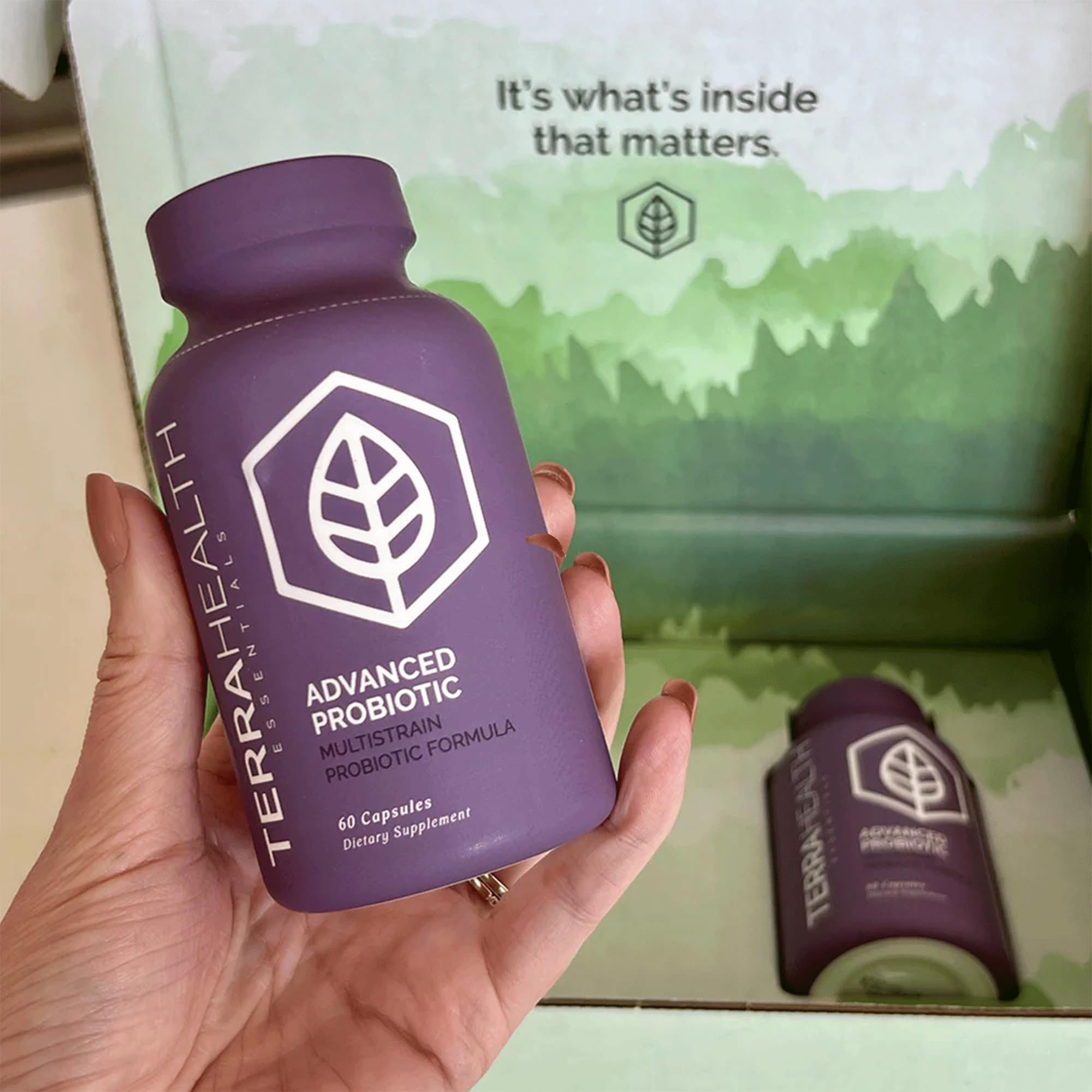 Terra Health Essentials Advanced Probiotics | 50 Billion CFU | Reduce Bloating & Gas, Immune Support | 30-Day Supply (60 Capsules) Terra Health EssentialsAu supplements