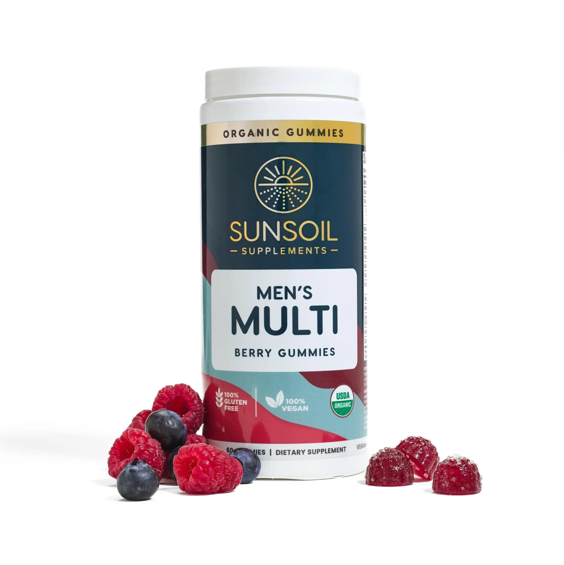 Sunsoil Men's Multivitiman Gummies Sunsoil SupplementsAu supplements