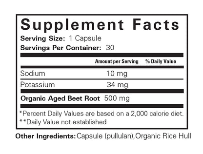 Think Remedy Aged Beet Root Capsules - Beet Pills for Stamina - Organic Beet Root Powder Think RemedyUS supplements