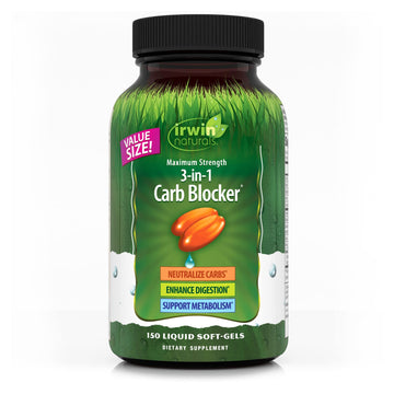 Irwin Naturals Maximum Strength 3-in-1 Carb Blocker - Neutralize Carbohydrates Irwin NaturalsAu supplements