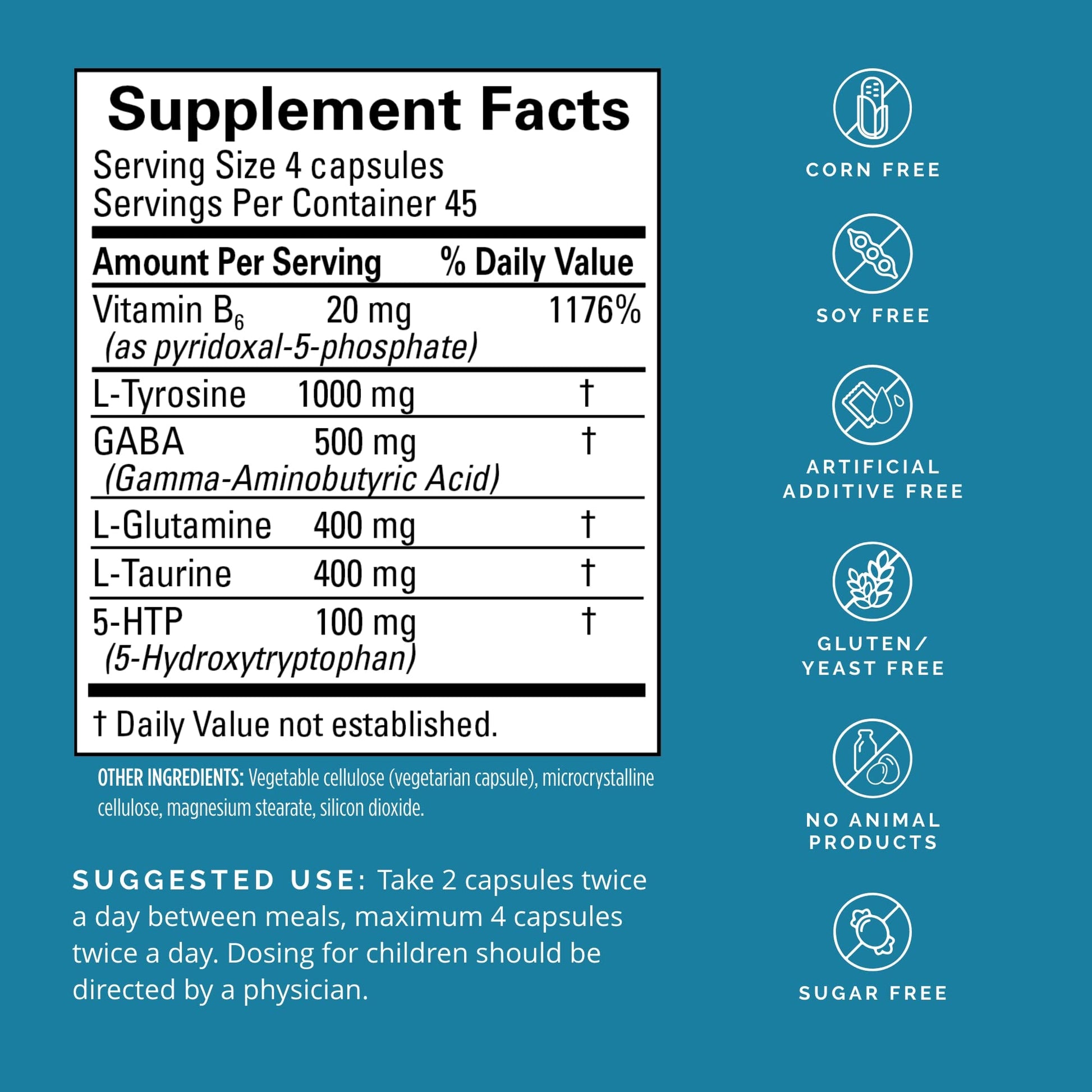 BRAINMD Dr Amen NeuroLink - 180 Capsules - Promotes Optimal Brain Function, Focus & Concentration - Gluten Free - 45 Servings BRAINMDAu supplements