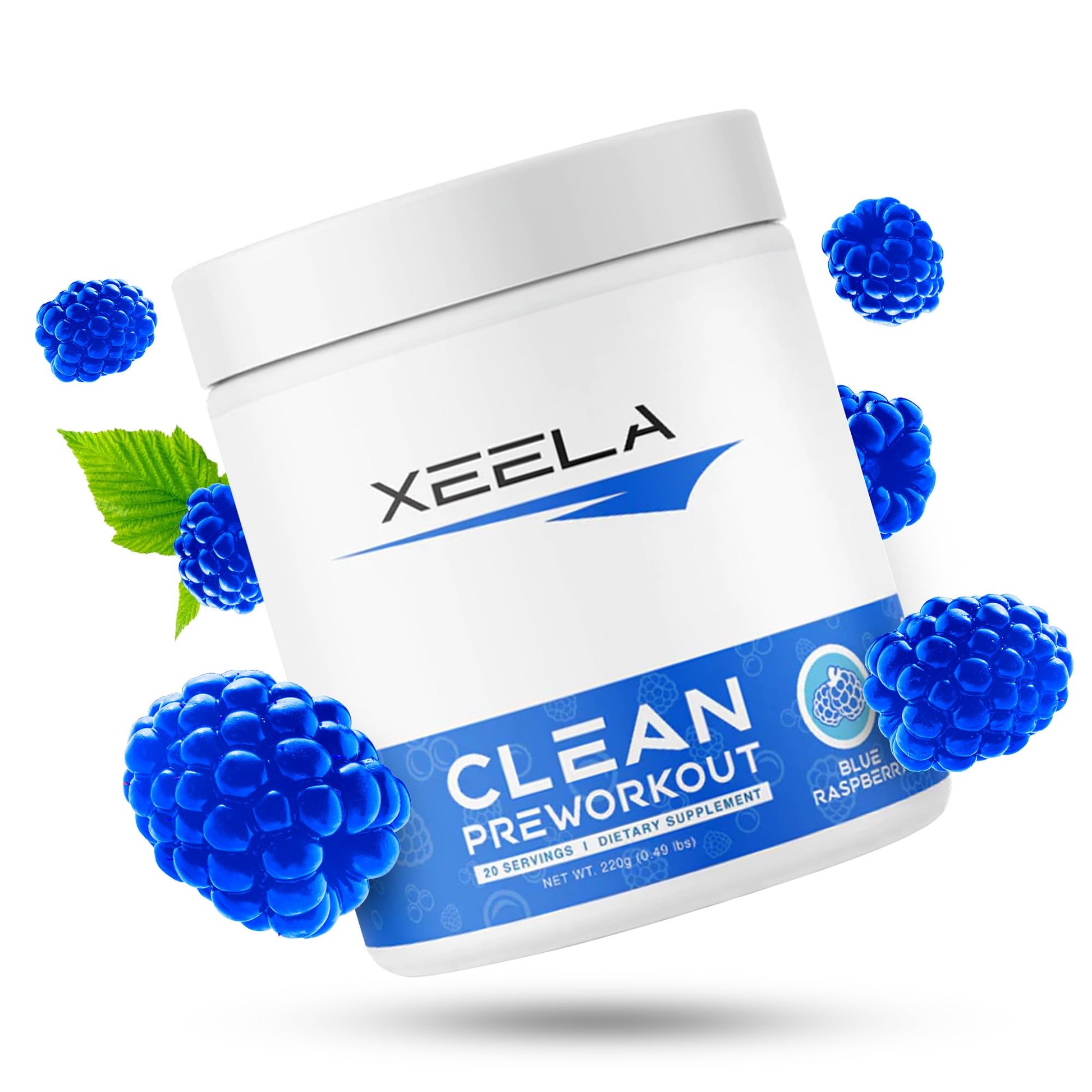 XEELA Organic Pre Workout Powder: Clean Preworkout for Men & Women, with Flavored XEELAAu supplements