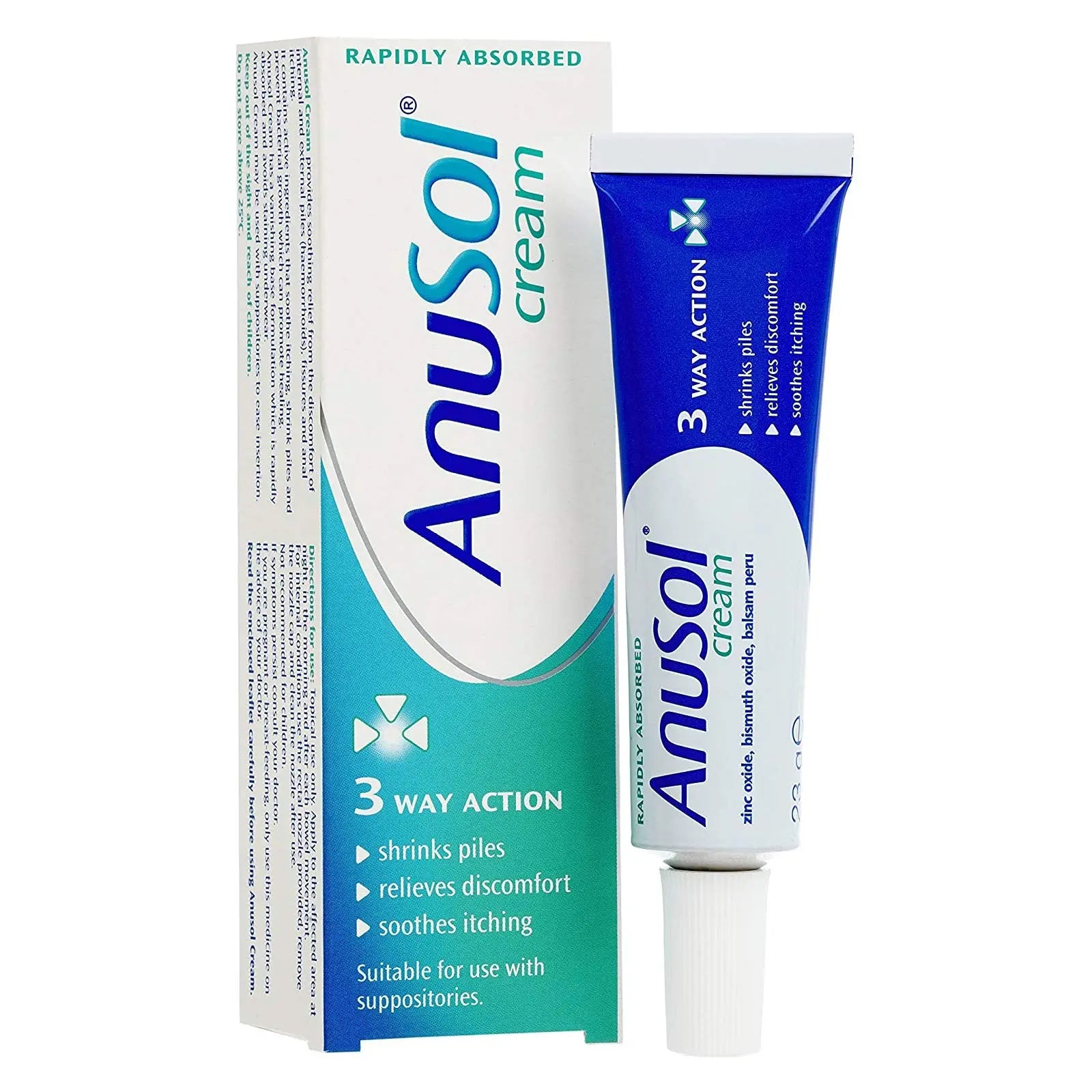 Anusol Cream Haemorrhoid Treatment 23G AnusolAu supplements