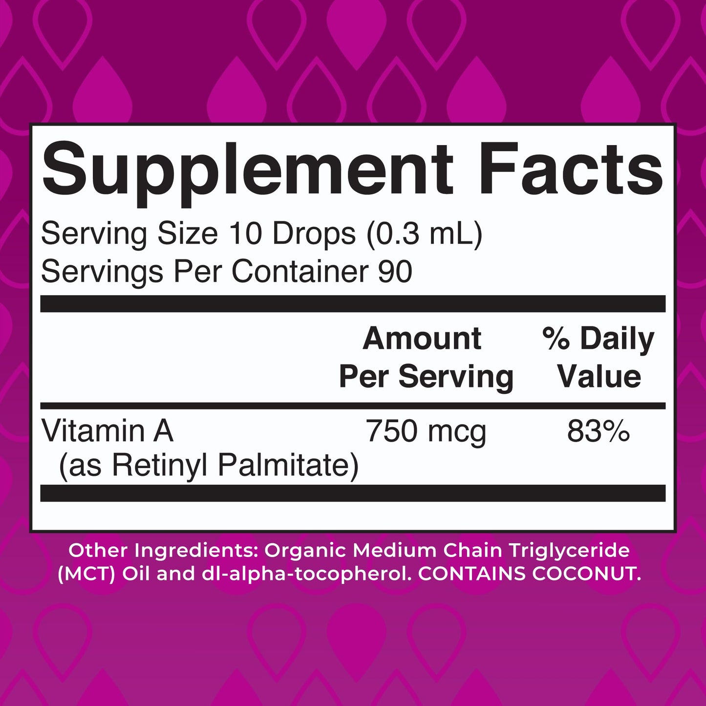 MaryRuth Organics USDA Organic Vitamin A Liquid Drops | 3 Month Supply | Bone Health for Ages 14+ | Essential Vitamin | 750mcg per Serving | Sugar Free | Vegan | Non-GMO | Gluten Free | 1oz MARYRUTH'SUS supplements