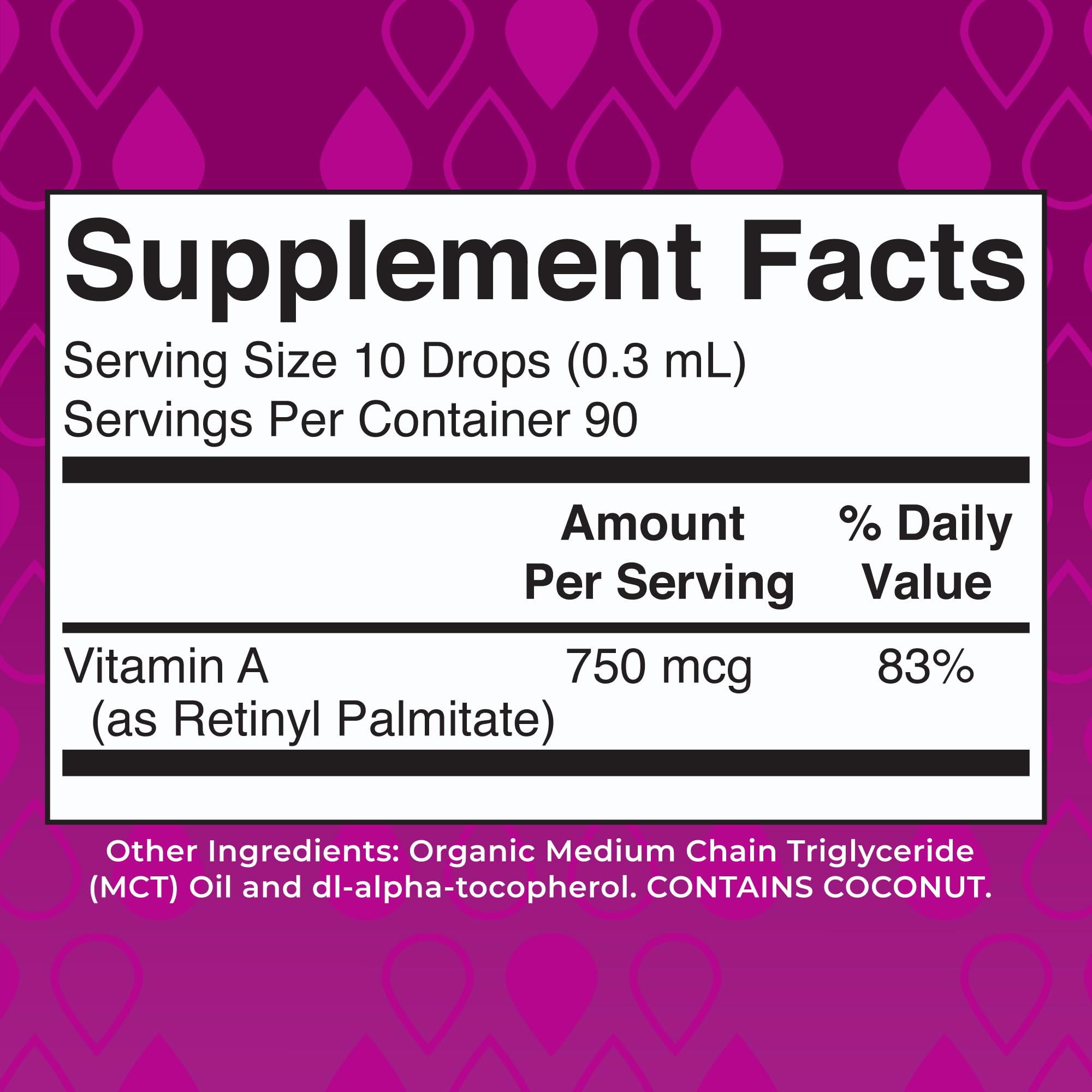 MaryRuth Organics USDA Organic Vitamin A Liquid Drops | 3 Month Supply | Bone Health for Ages 14+ | Essential Vitamin | 750mcg per Serving | Sugar Free | Vegan | Non-GMO | Gluten Free | 1oz MARYRUTH'SUS supplements