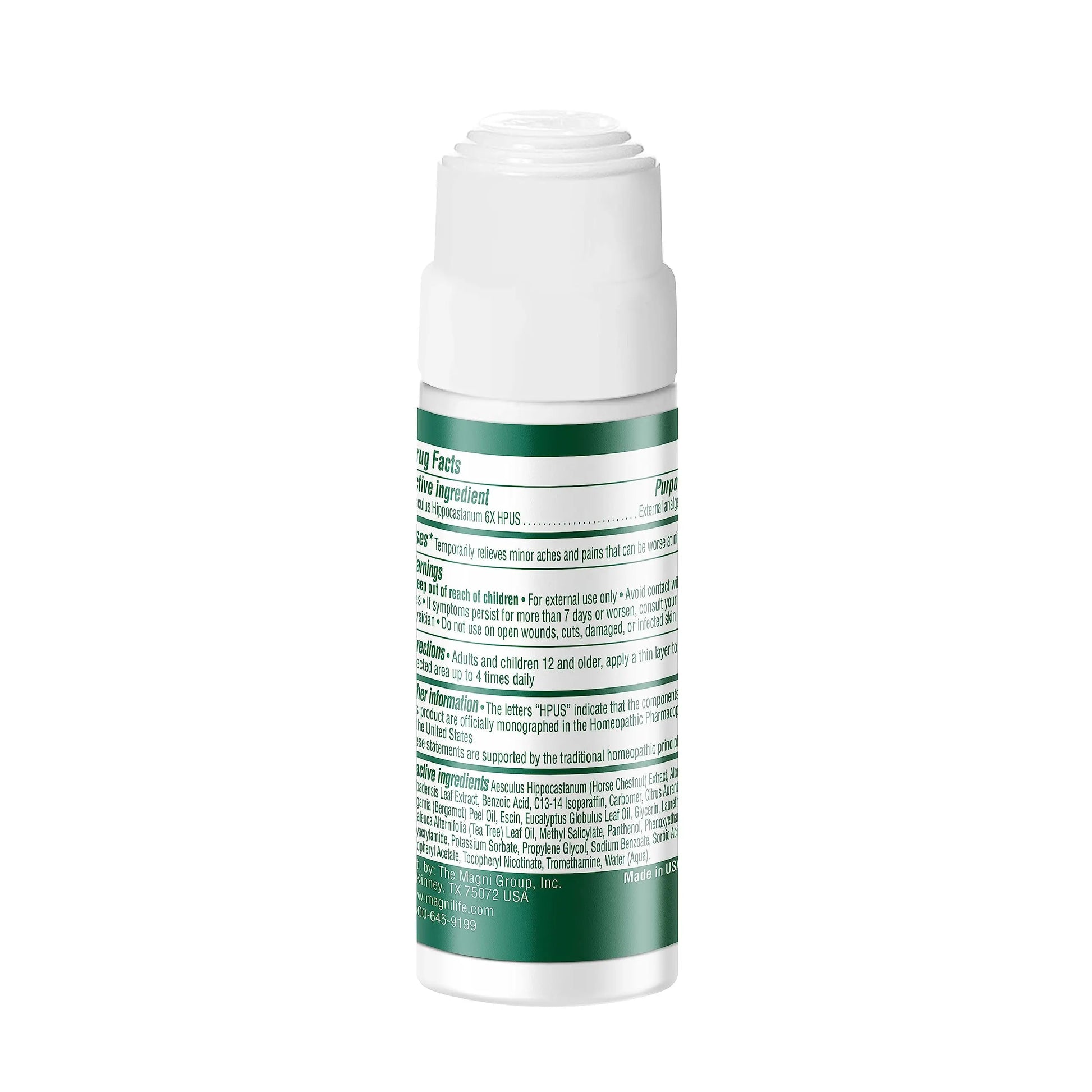 Magnilife DB Nerve Relief Roll On, 3 Oz, Topical Nerve Pain Relief for Feet, Legs, Hands & Arms, Helps Soothe Stabbing, Burning & Tingling Discomfort, Fast-Absorbing, Non-Greasy & Unscented Formula MagniLifeAu supplements