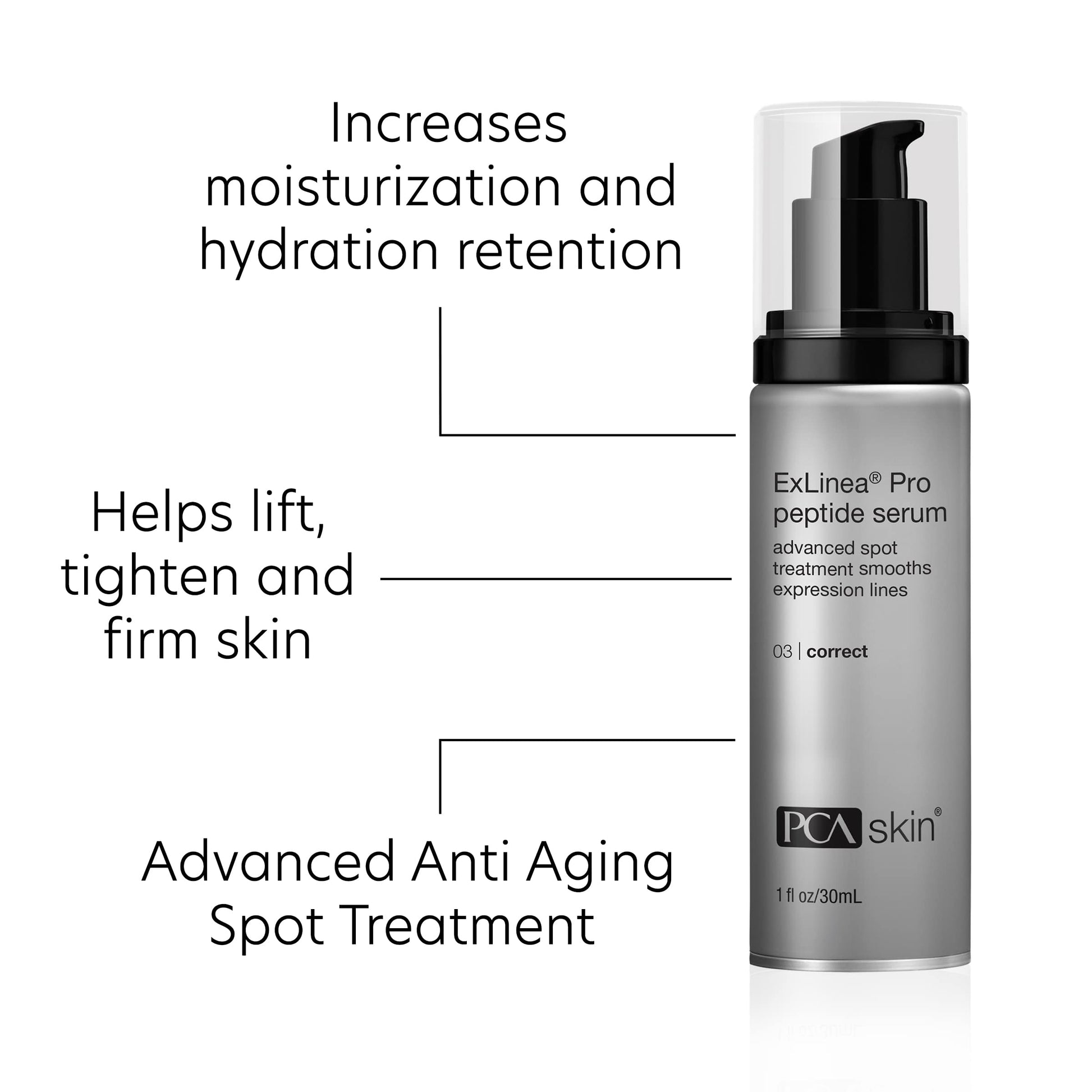PCA SKIN ExLinea Pro Peptide Serum for Face, Peptide Complex Serum PCA SKINAu supplements