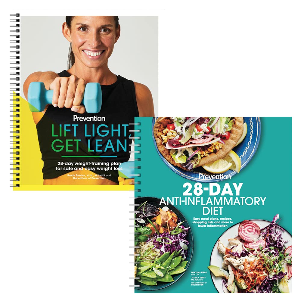 Prevention's Lift Light, Get Lean and 28-Day Anti-Inflammatory Diet Bundle! PreventionAu supplements