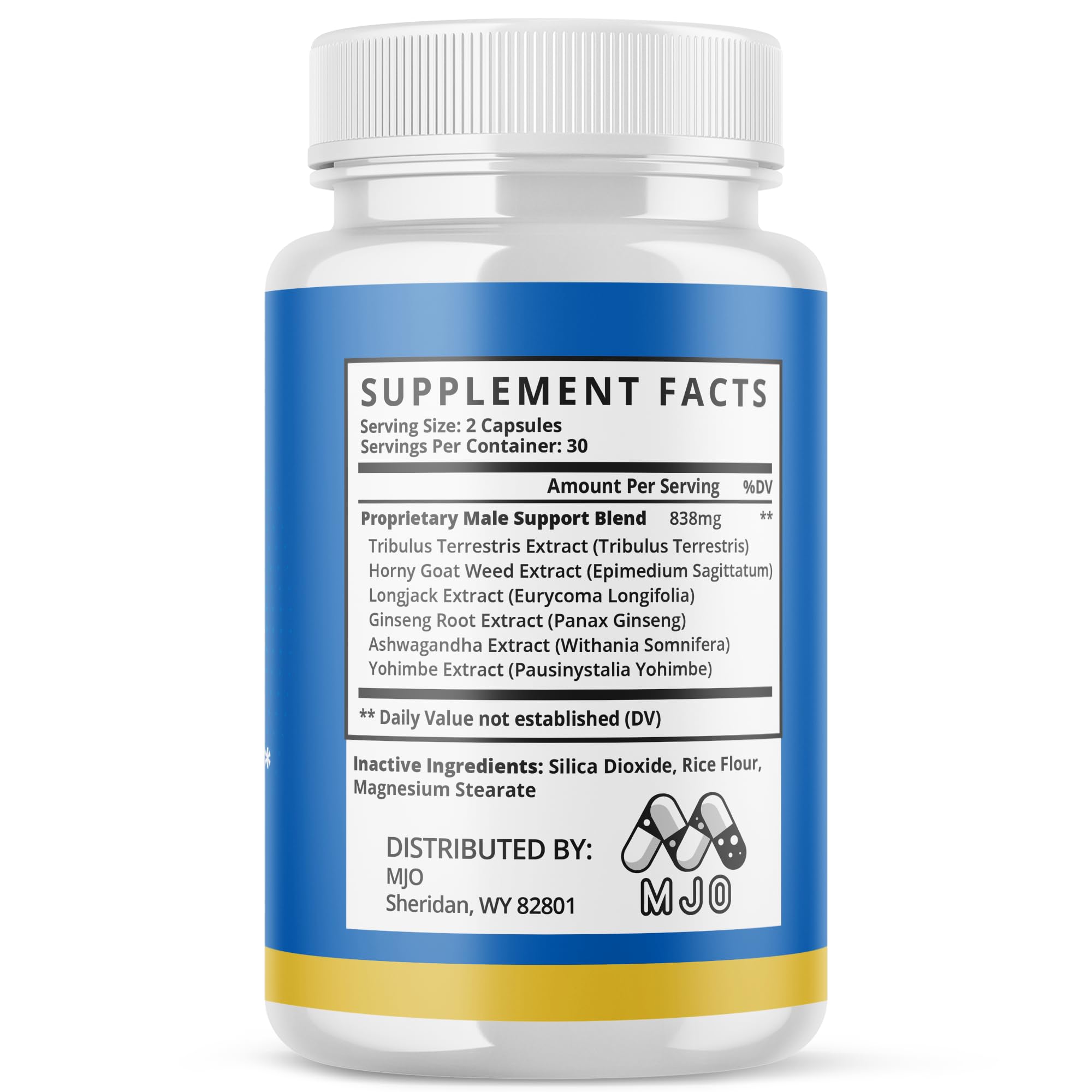 Jertaris Capsules, Official Jertaris Support Pills for men with All Natural Ingredients, Advanced Formula for Optimal Health & Wellness Support with Premium Vitamins for Active Lifestyle (60 Capsules) MJOAu supplements