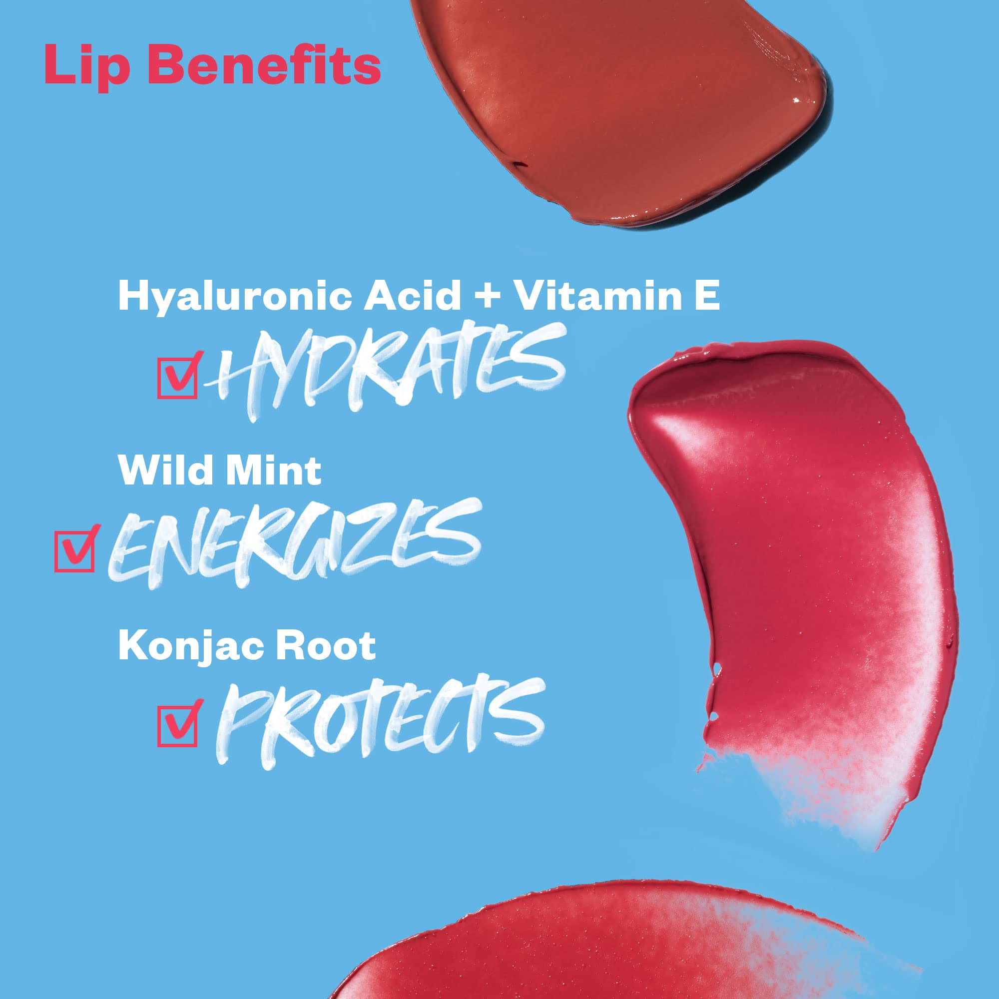 Kosas Lipfuel Hyaluronic Active Sport Lip Balm - Hydrates, Energizes and Protects - Natural Lip Treatment and Care (Rush) KosasAu supplements