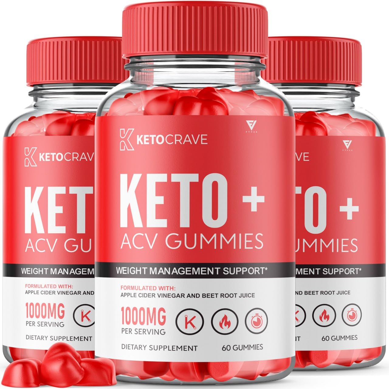 (3 Pack) Keto Crave ACV Gummies Kelly Clarkson, Ketocrave Keto + ACV Gummies Advanced FyvusUS supplements