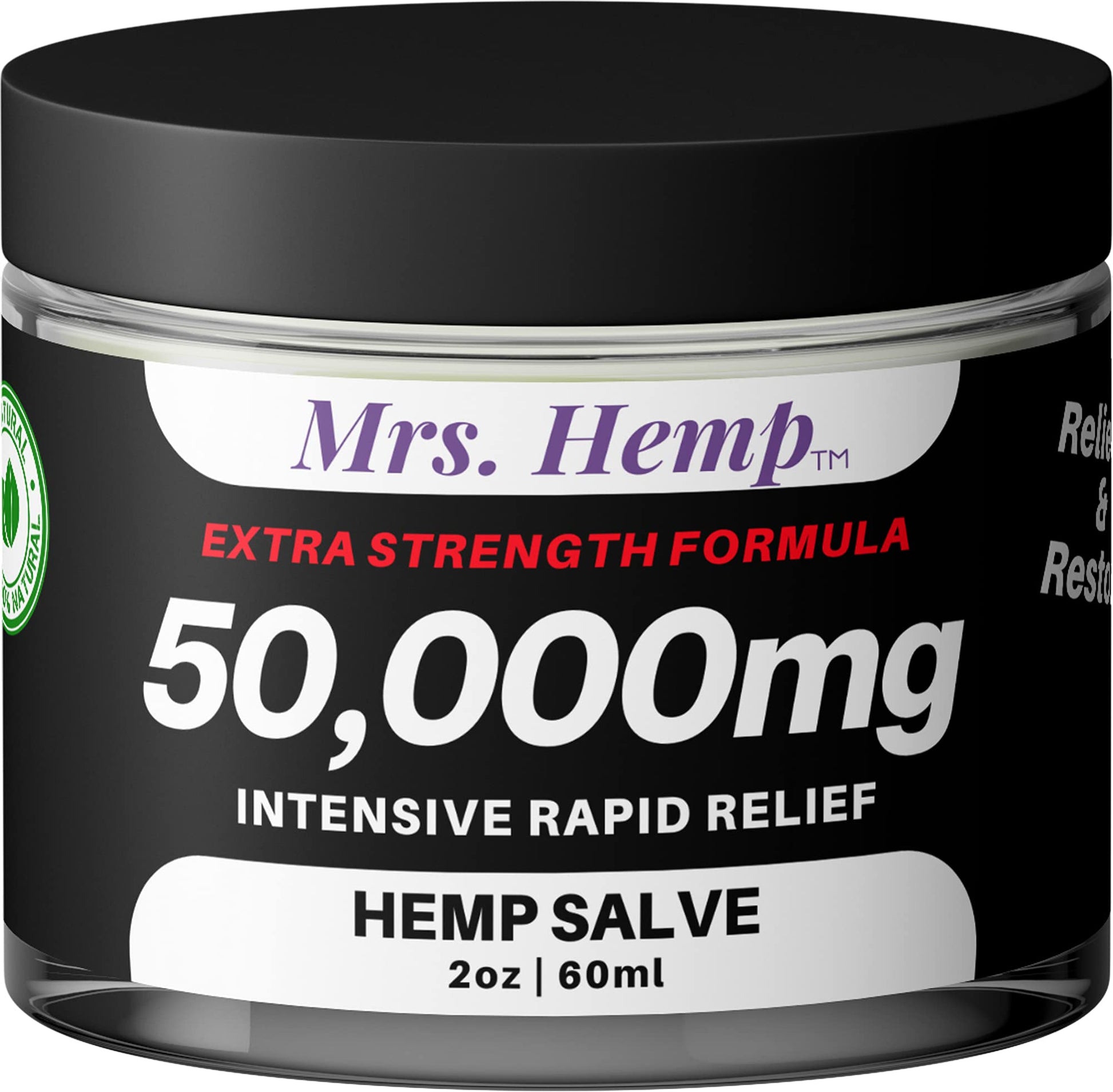 MRS. Hemp | 50,000 MG Salve| Whole Body. Topical Salve for Skin Application MRS. HEMPAu supplements