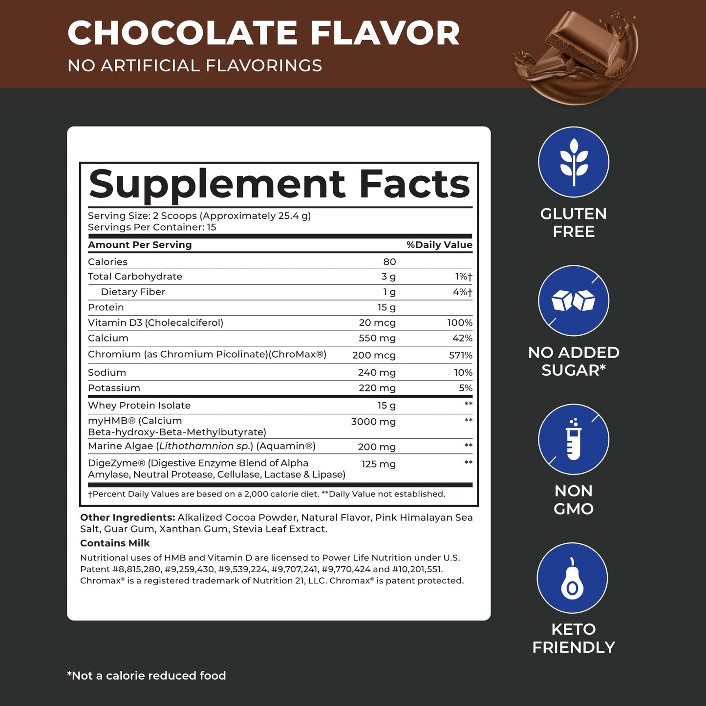 POWERLIFE Tony Horton High Impact Grass Fed Whey Protein with 3000 MG of HMB POWERLIFEUS supplements