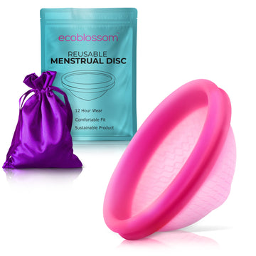 Ecoblossom Reusable Menstrual Disc - Large Menstrual Cup - Soft Period Disc for Women Designed EcoBlossomAu supplements
