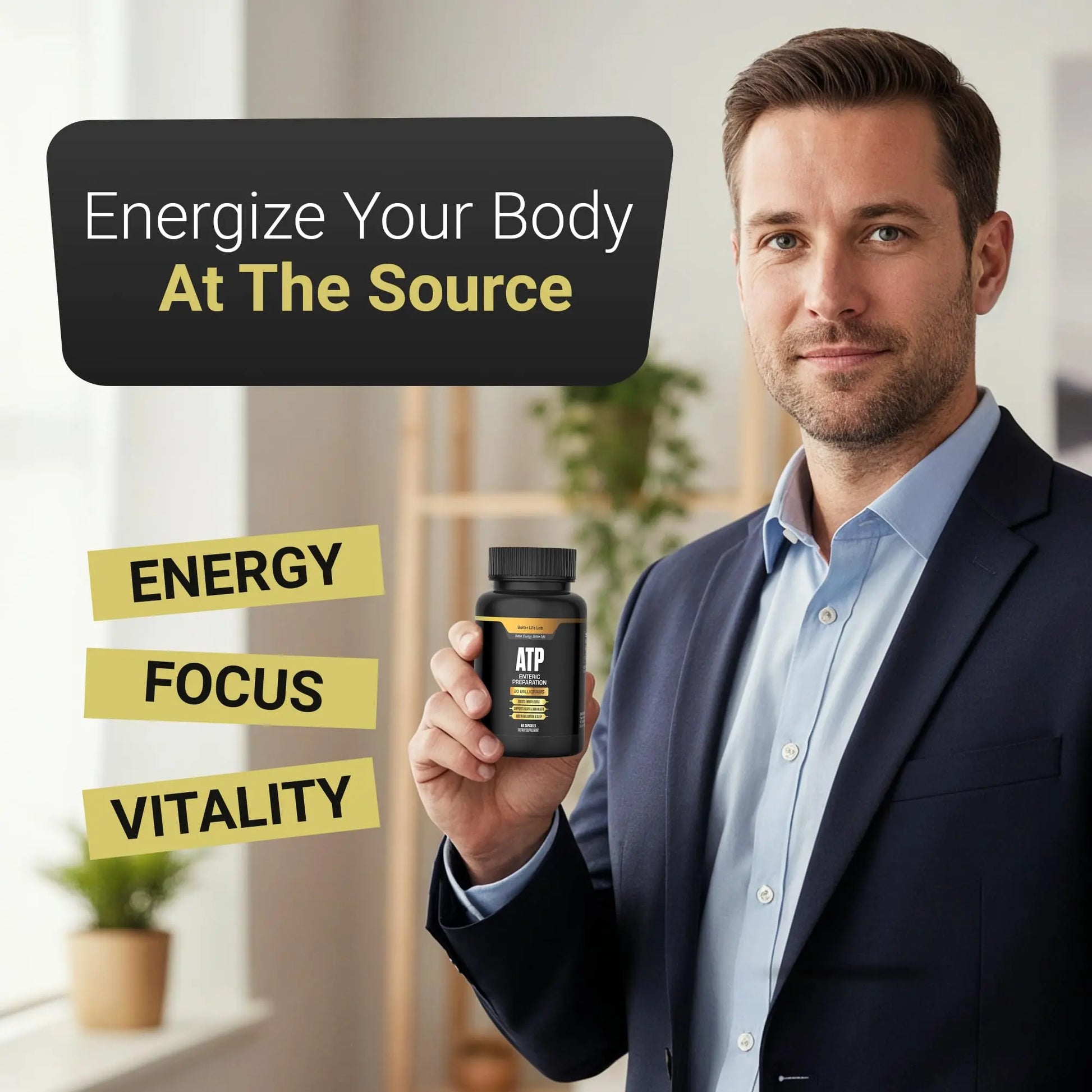 BETTER LIFE LAB ATP Supplement – Supports Cellular Energy Production, Mitochondrial Function & Active Lifestyles BETTER LIFE LABAu supplements