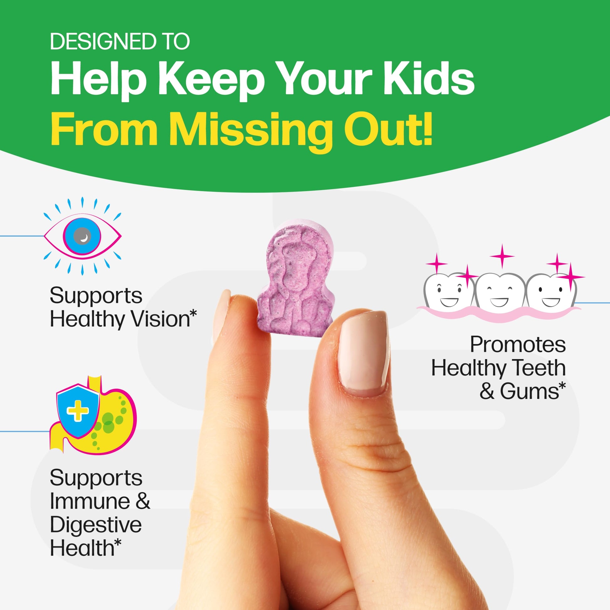 Culturelle Kids Complete Chewable Multivitamin + Probiotic For Kids, Ages 3+, 50 Count, Digestive Health, Oral Health & Immune Support CulturelleAu supplements