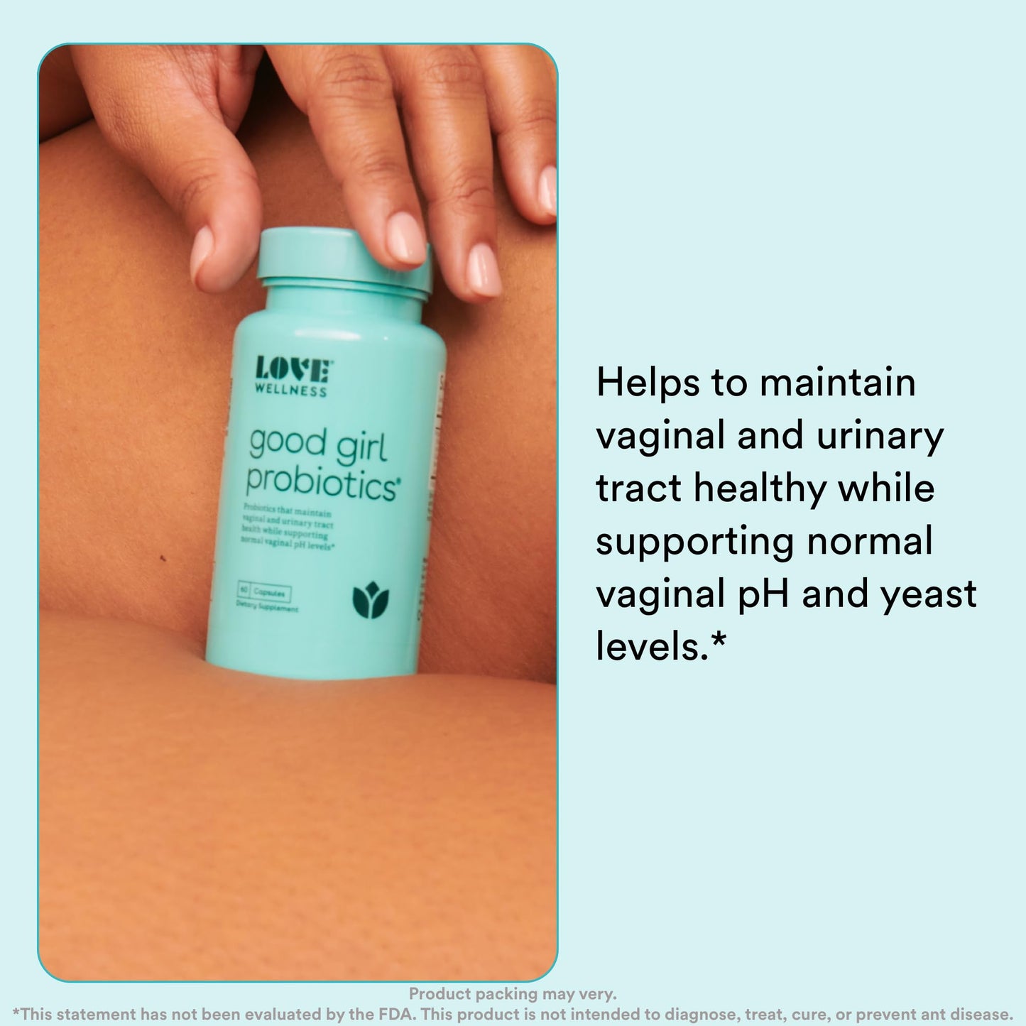 Love Wellness Vaginal Probiotics for Women, Good Girl Probiotics | pH Balance Supplement Love WellnessUS supplements