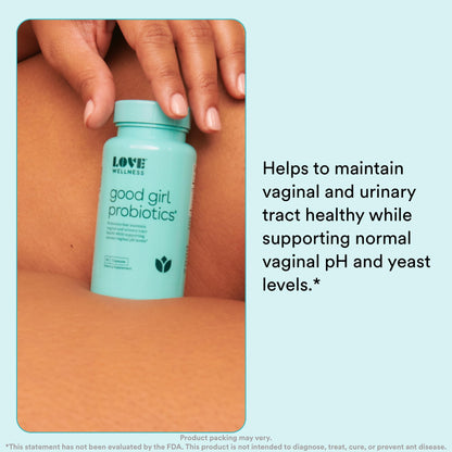 Love Wellness Vaginal Probiotics for Women, Good Girl Probiotics | pH Balance Supplement Love WellnessUS supplements