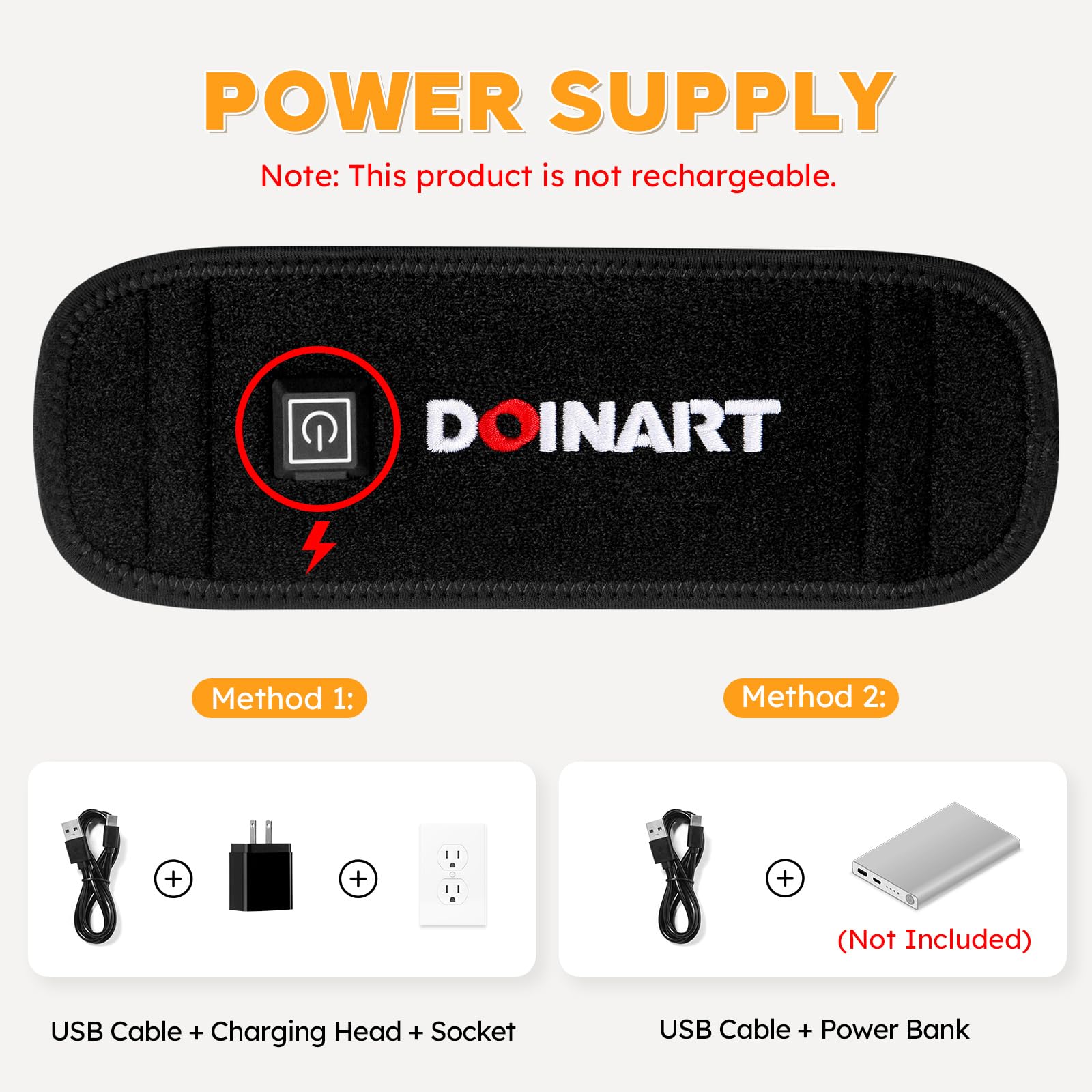 Doinart Red Light Therapy Belt for Neck, Portable Near Infrared Light Therapy for Face DoinartAu supplements