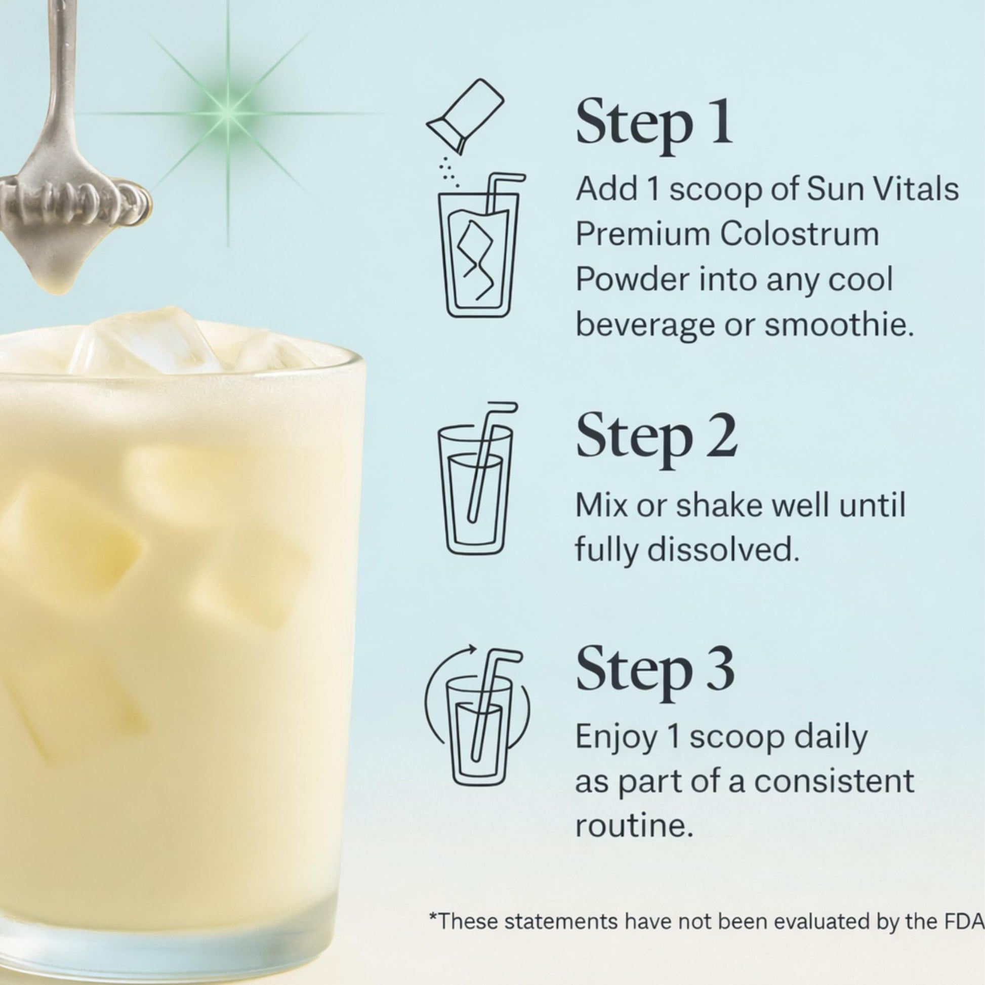 Sun Vitals Bovine Colostrum Powder 2300mg – 575mg IgG Per Serving | 25% IgG Standardized | Gut Health & Immune Support | No Fillers, No Capsules | GMP-Certified, 3rd Party Tested | 30 Servings Sun VitalsAu supplements