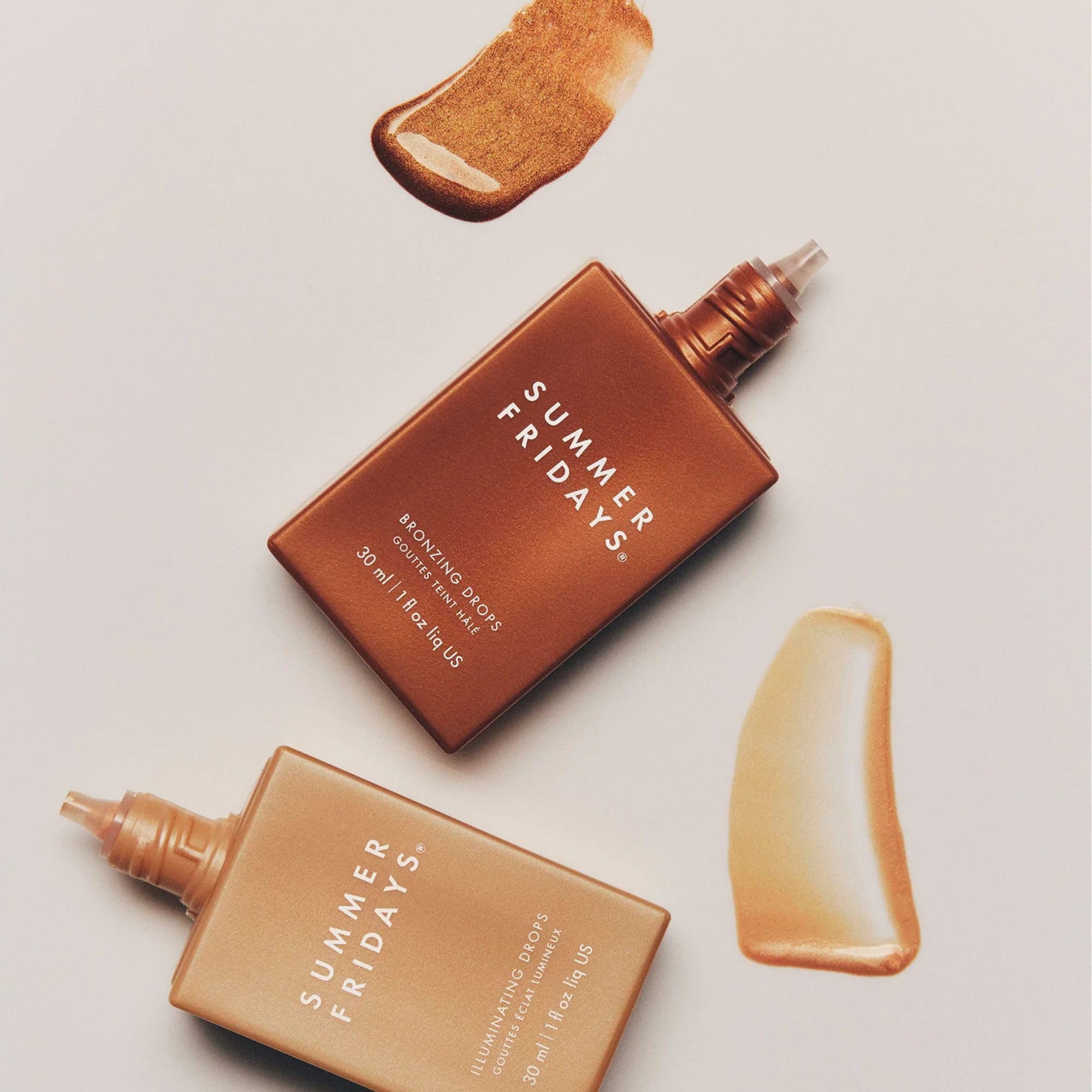 Summer Fridays Bronzing Drops - Hydrating Serum-Like Formula with Hyaluronic Acid - Hybrid-Makeup with Skincare Benefits - Help Support a Healthy Skin Barrier - Soft, Dewy Finish (1 Fl Oz) Summer FridaysAu supplements