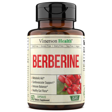 Vimerson Health Berberine Supplement with 3rd Party Tested Berberine 1200mg Per Serving Vimerson HealthAu supplements