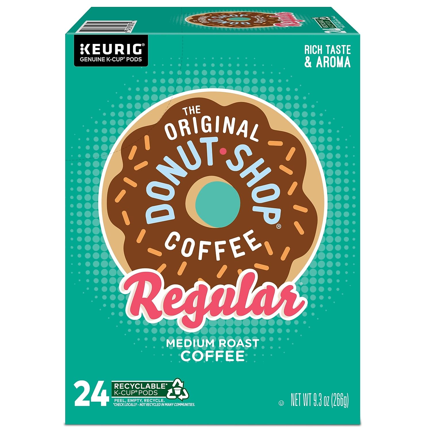 The Original Donut Shop Regular Keurig Single-Serve K-Cup Pods, Medium Roast Coffee The Original Donut ShopUS supplements
