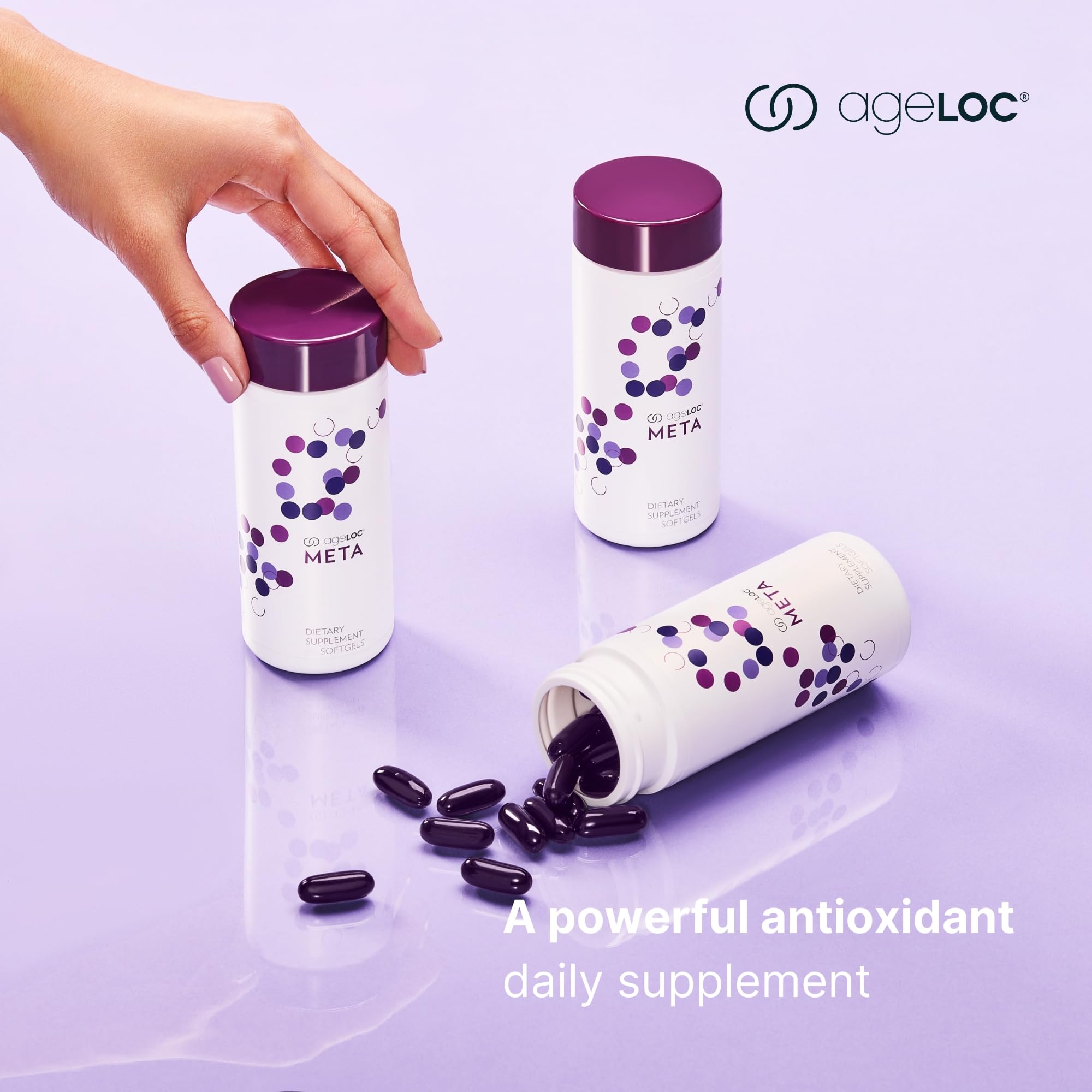 Nu Skin ageLOC Meta | Premium Dietary Supplement | Advanced Soft Gel Capsules Promoting Metabolic Health, Immune Support, Antioxidant Defense, and Improved Gut Health Nu SkinAu supplements