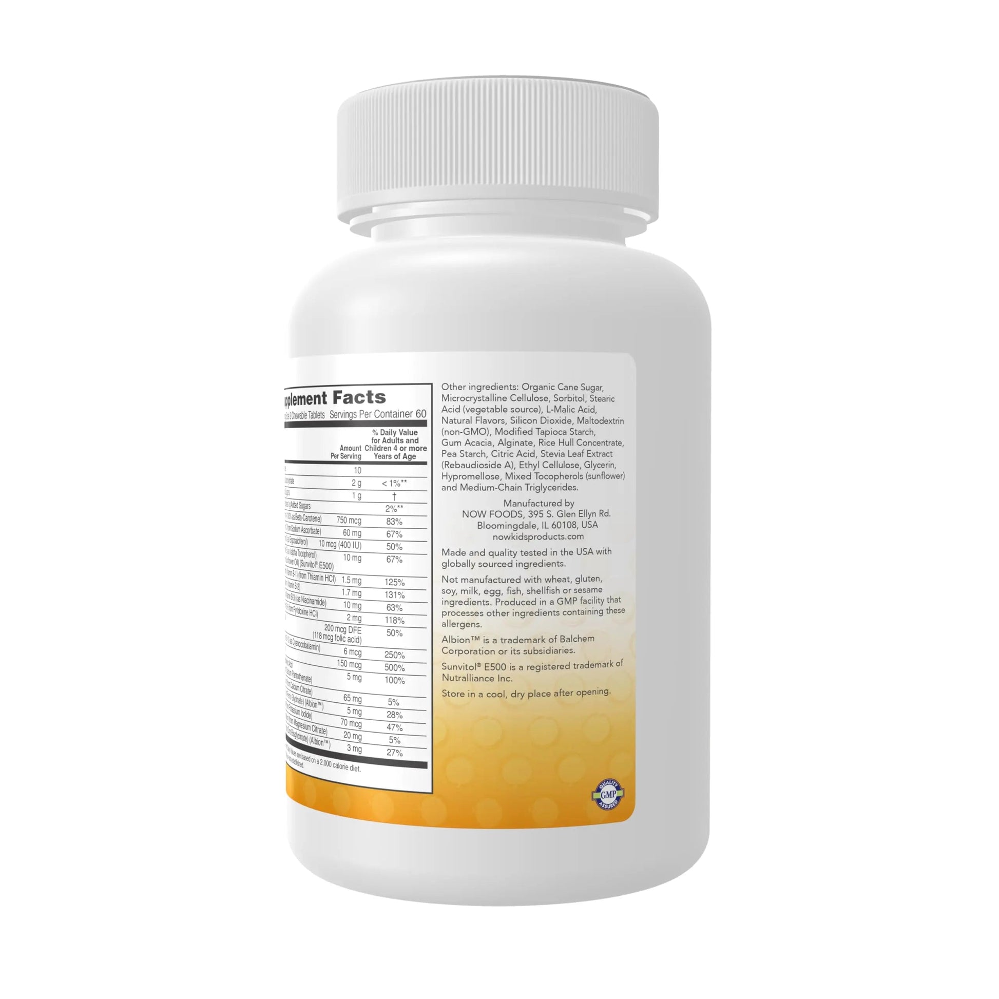 Now Kids Supplements, Kid Vits Multivitamin, Grape Flavor, 120 Chewable Tablets NOW FoodsAu supplements