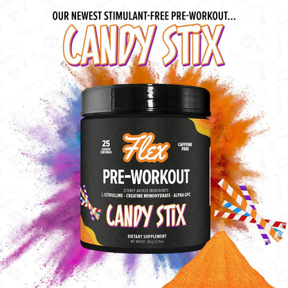 Flexible Dieting Lifestyle Pre Workout Nootropic Supplement Powder - Candy Stix Flexible Dieting LifestyleUS supplements