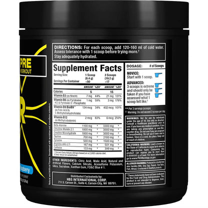 ALLMAX IGNITER Sport, Blue Raspberry - 330 g - Pre-Workout Formula - with Caffeine ALLMAX NutritionUS supplements