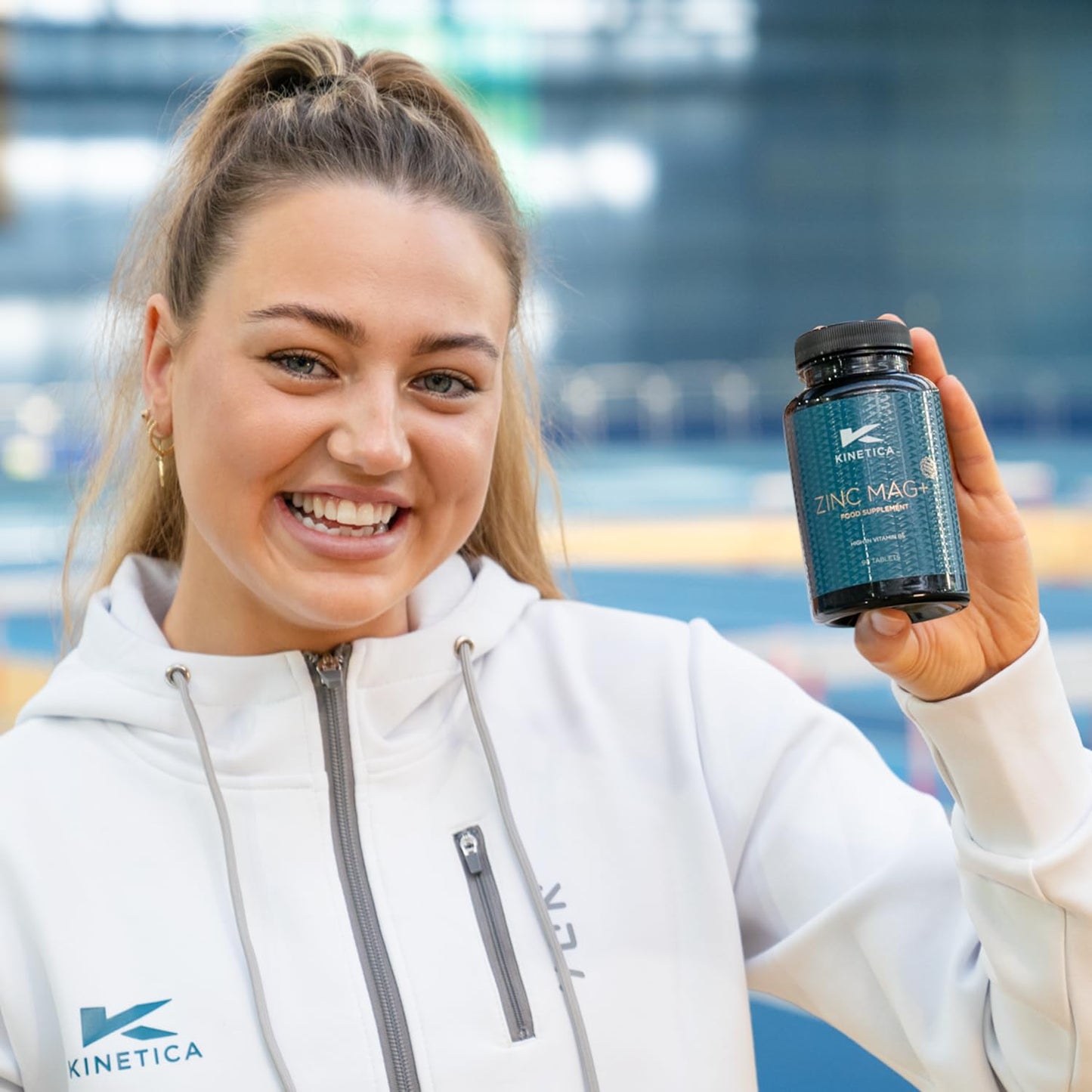 Kinetica Zinc Mg, 90 Capsules, 420 mg Magnesium, 16.5 mg Zinc Vitamins per Serve, 30 Servings. Sleep aid KineticaUS supplements