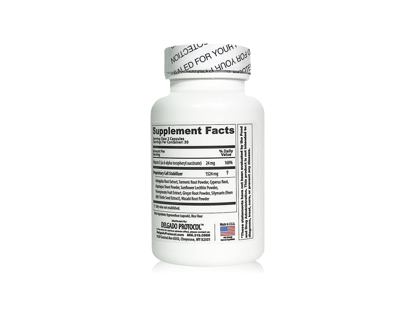 Liv D-Tox - 60 Capsules - Liver Detox and Cleanse Support Health Supplement, with Turmeric The Delgado Protocol for HealthUS supplements