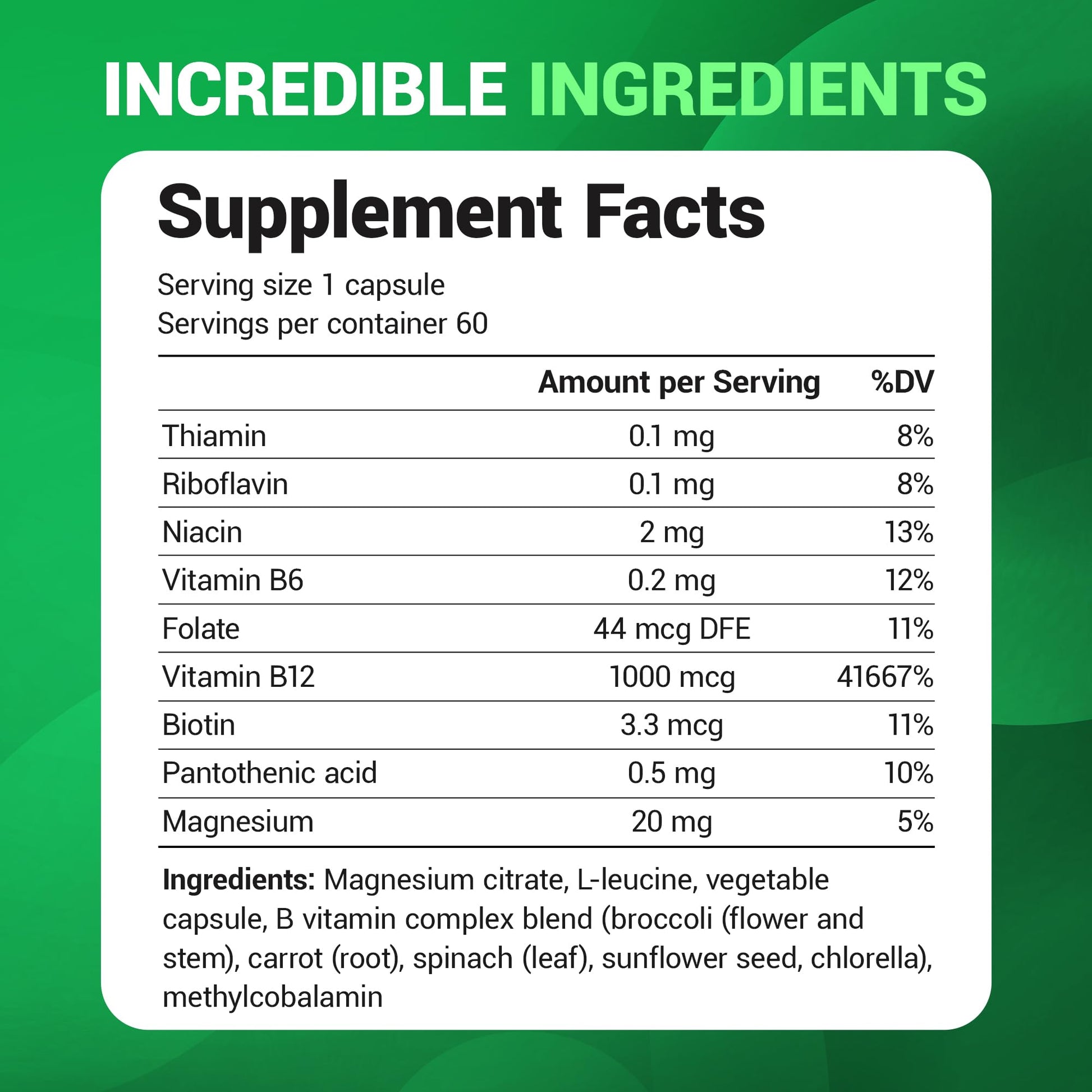 Dr. Berg Natural Vitamin B12 1000 mcg with B Complex Blend - Methylcobalamin B12 for Energy, Nerve Health, and Cognitive Function* - Methylated B12 with Folate - 60 Capsules (2-Month Supply) Dr. Berg NutritionalsAu supplements