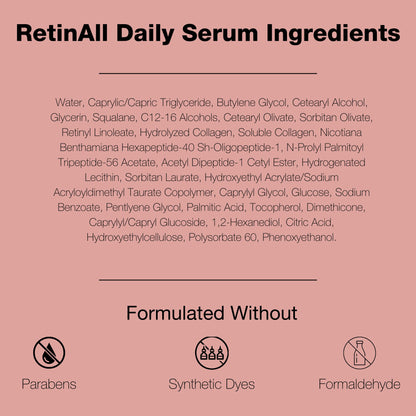 Serovital The Rejuvenators Bundle Advanced + Daily RetinAll Skincare Bundle SerovitalUS supplements