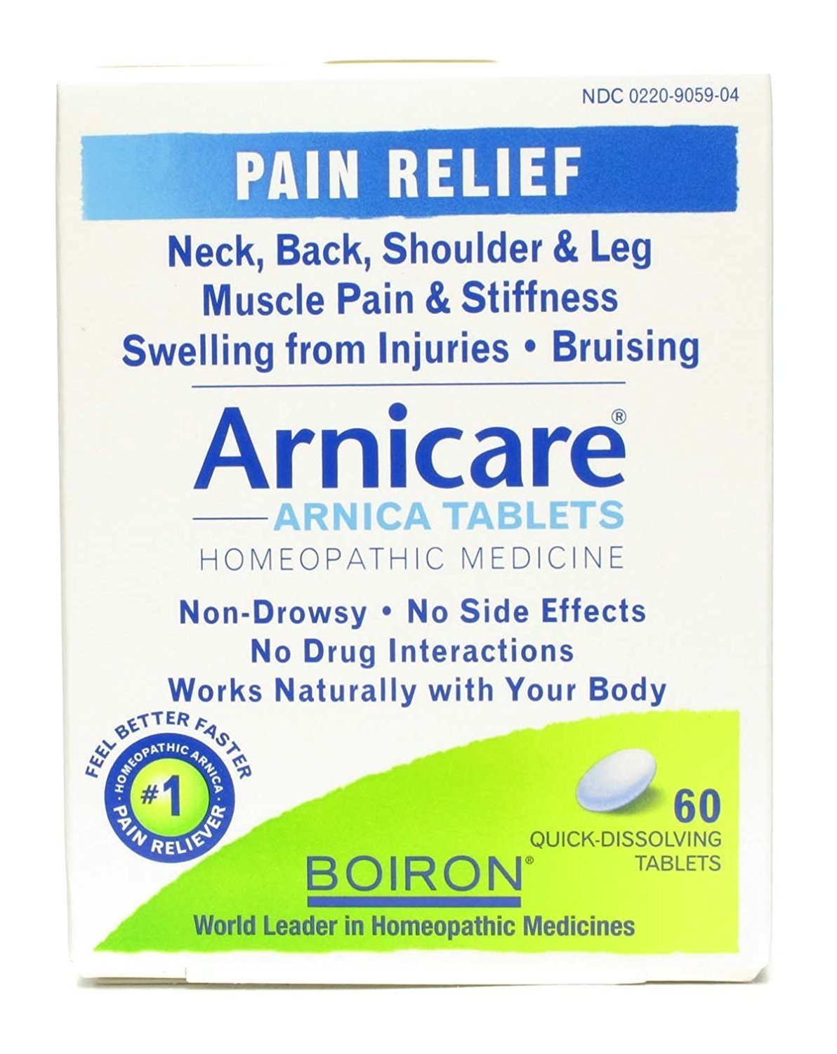 Boiron Arnicacare Arnica Tablets 60 ea (Pack of 3) BoironAu supplements