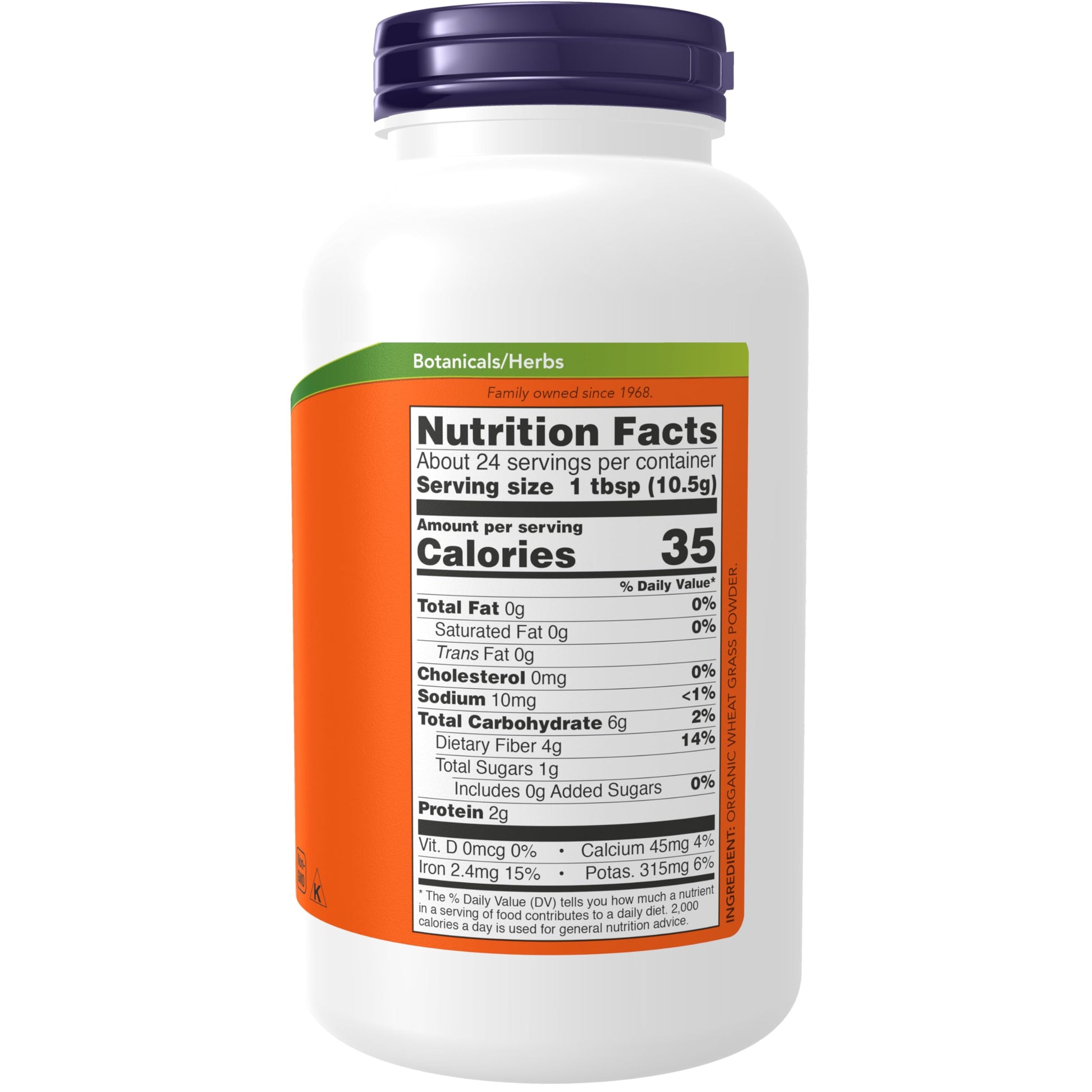 NOW Foods Supplements, Certified Organic and Non-GMO, Wheat Grass Powder, Green Superfood, 9-Ounce NOW FoodsAu supplements