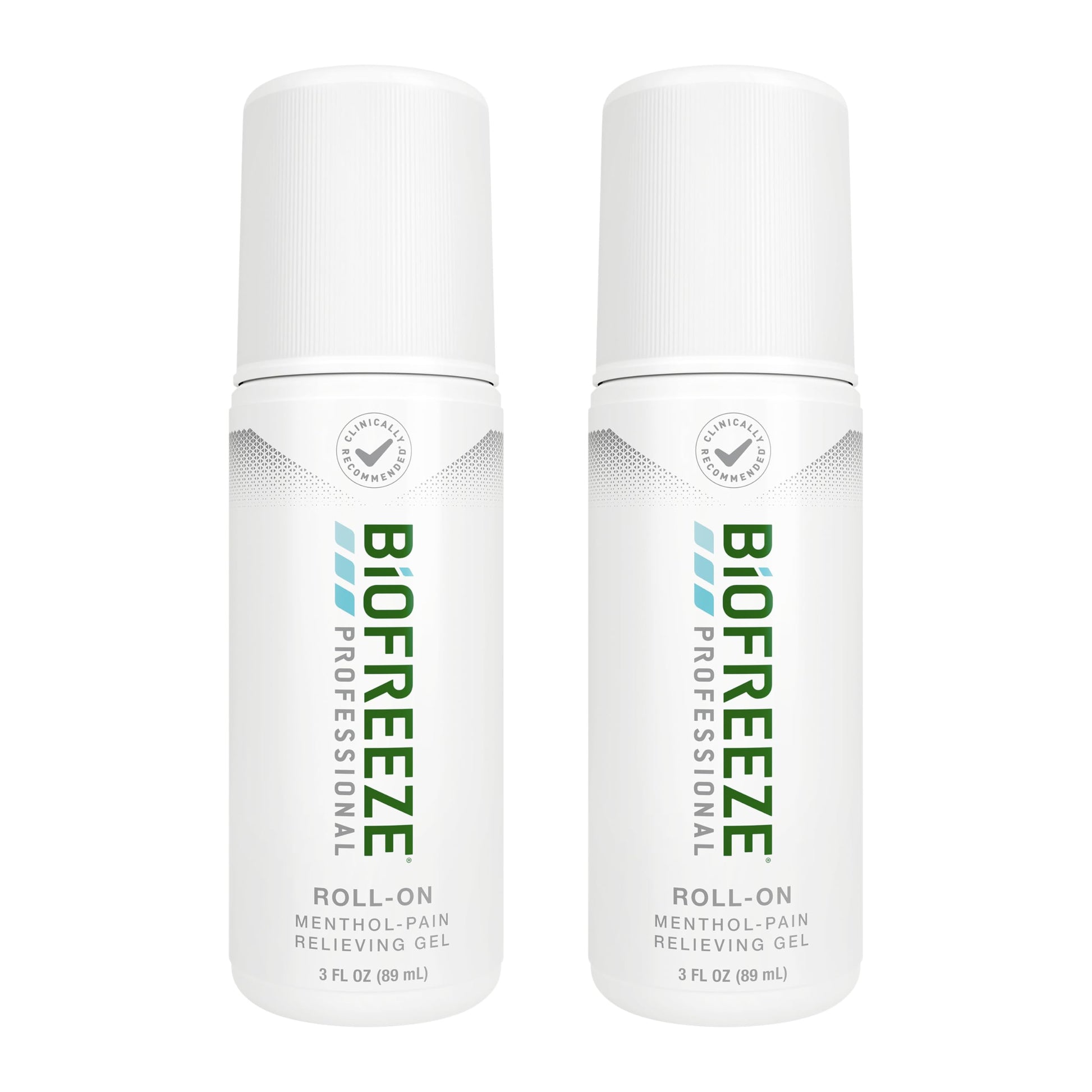 Biofreeze Professional Pain Relief Roll On, Knee & Lower Back Pain Relief, Arthritis Pain Reliever, Neck Pain Relief, Cooling Joint Pain Relief, Roll-On Menthol Gel 3 Fl Oz (Pack of 2) BiofreezeAu supplements