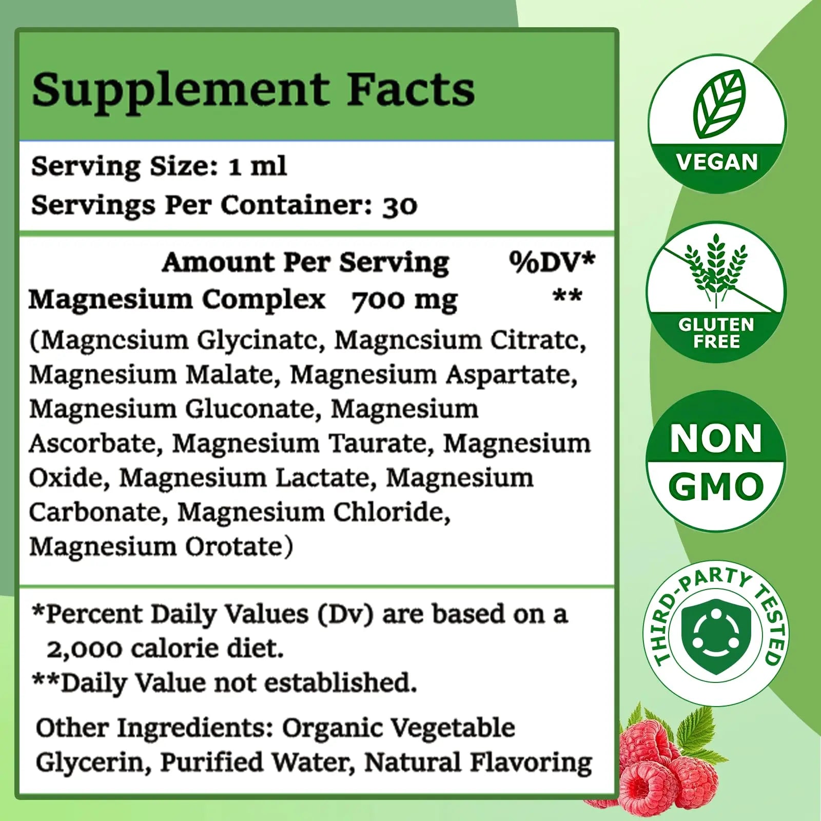 Magnesium 12 in 1 Complex Liquid Drops 700mg, High Absorption Magnesium Glycinate Citrate Malate Taurate & 8 Forms, Magnesium Complex Blend Supplement for Sleep Muscle Nerve Energy Heart Health JUIWEFKKnz supplements