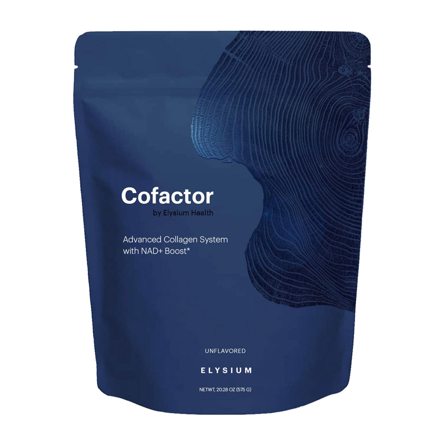 ELYSIUM Cofactor – 4-in-1 Collagen Peptides Powder w/NAD+, Hyaluronic Acid & Vitamin C for Skin, Hair, Nails, Joints & Cellular Health, Collagen Supplements for Men & Women – Unflavored, 28 Servings ELYSIUMUS supplements