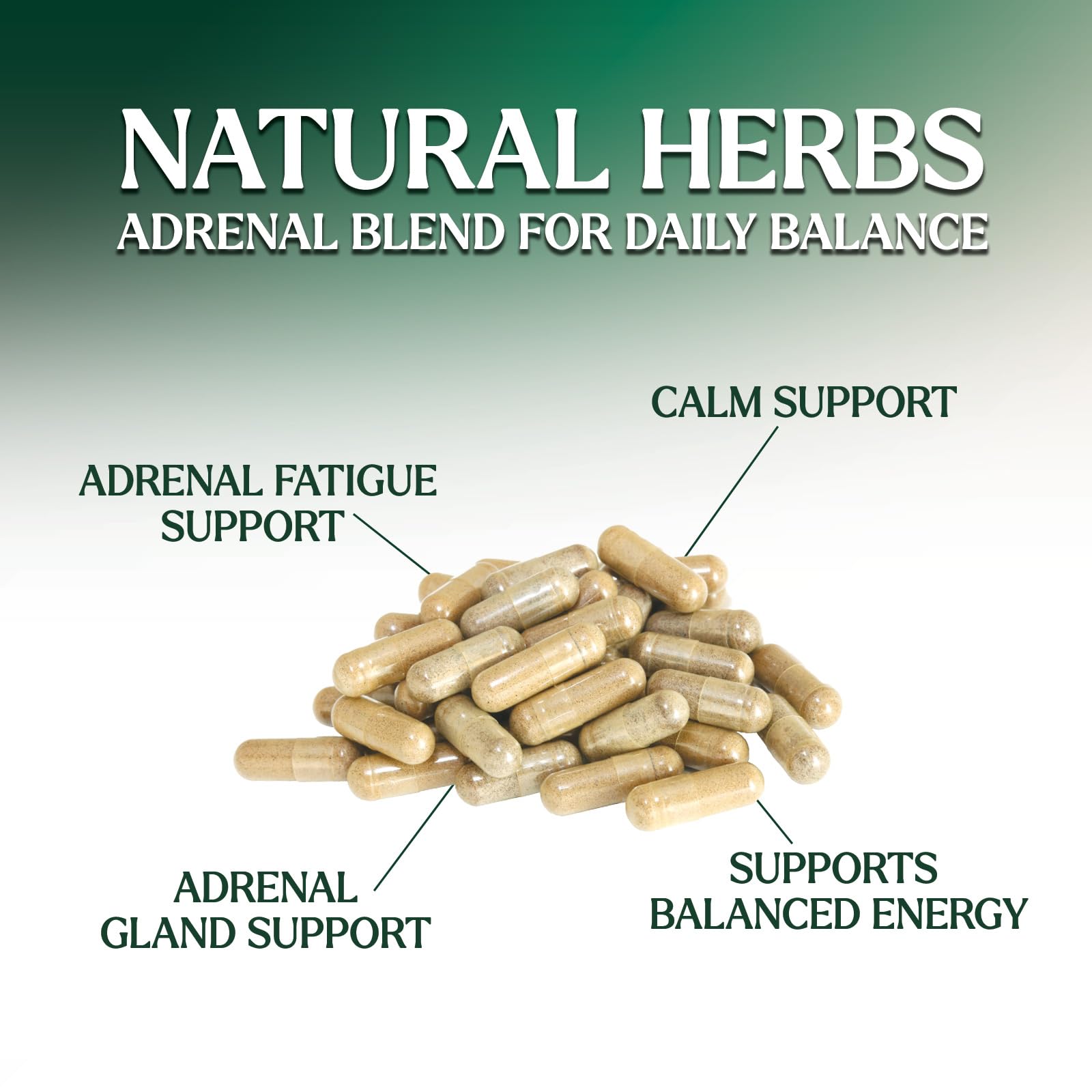 Nature's Nutrition Adrenal Support Supplements Cortex Complex, Best Energy Supplement, Supports Health & Energy Levels, Daily Ashwagandha for Women & Men, Supports Immune System, 120 Capsules Nature's NutritionAu supplements