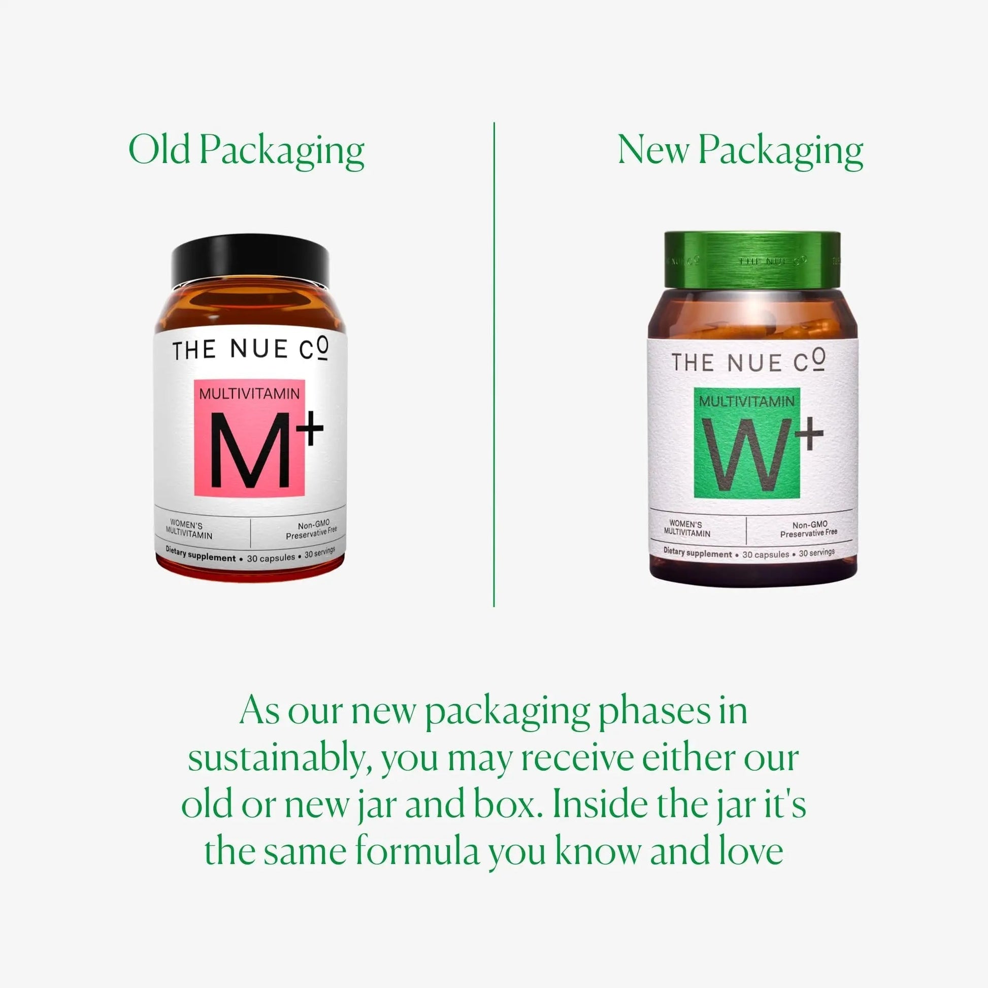 The Nue Co. Women's MULTIVITAMIN Supplement- Supports Energy, Immunity, Focus, Vegan, Gluten Free, 30 Capsules The Nue CoAu supplements