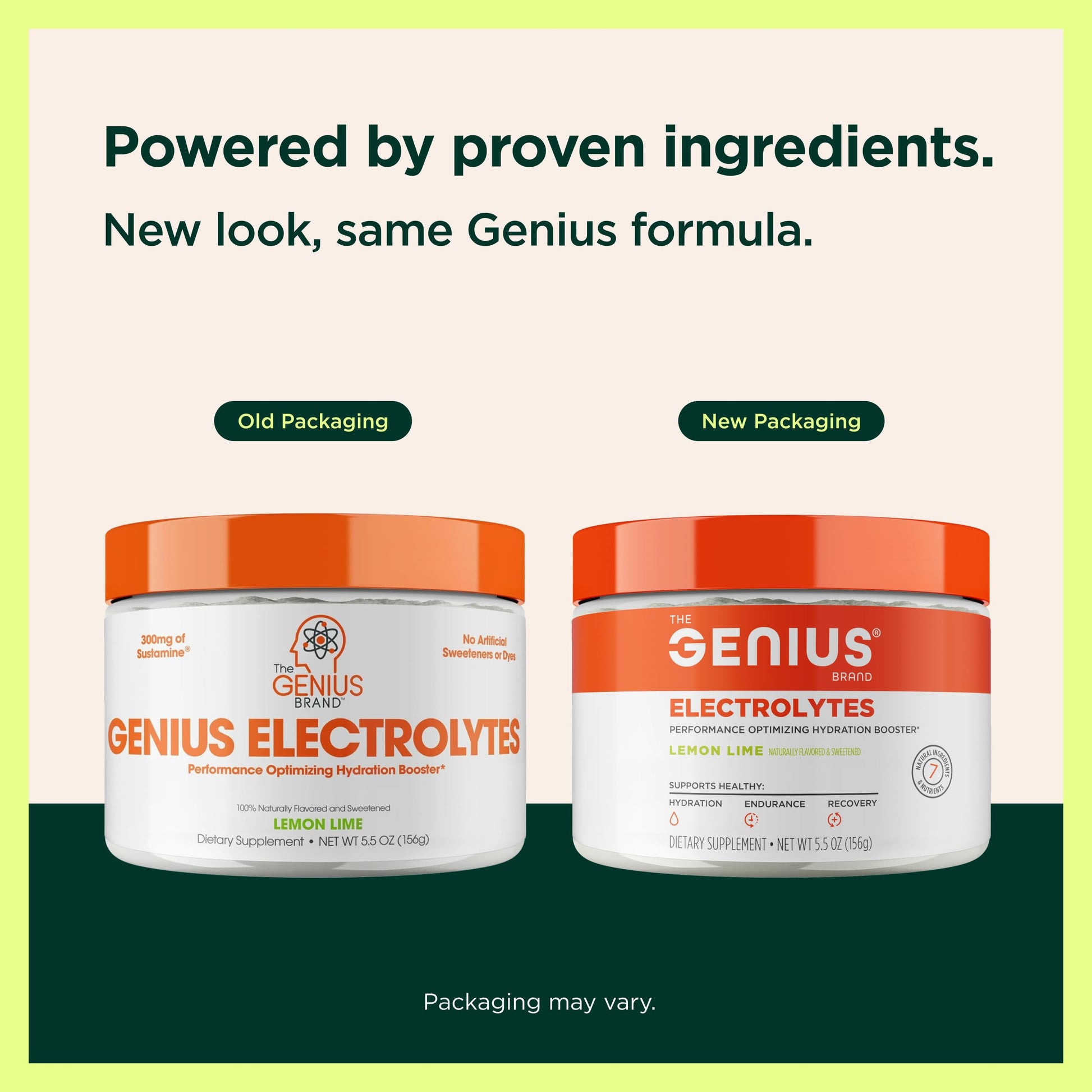 The Genius Brand Genius Electrolytes - Electrolyte Powder for Active Lifestyles - Supports Hydration, Energy, Endurance, Muscle Growth & Recovery - Lemon Lime - 30 Servings The Genius BrandUS supplements