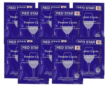 Red Star Premier Cuvee Yeast 10 Packets Red StarAu supplements