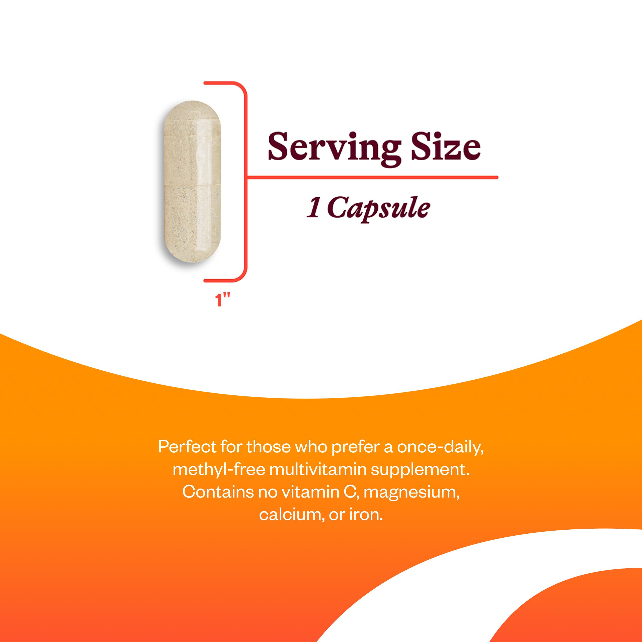 Seeking Health Multivitamin One MF - MTHFR Support Supplement with Calcium Folinate & Vitamin B12 - Easy-to-Digest - Methyl-Free Vegetarian Capsule - 45 Veggie Capsules Seeking HealthAu supplements