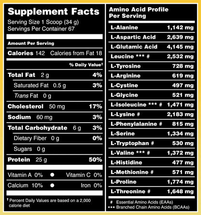 Amazing Muscle 100% Whey Protein Powder *Advanced Formula with Whey Protein Amazing NutritionUS supplements