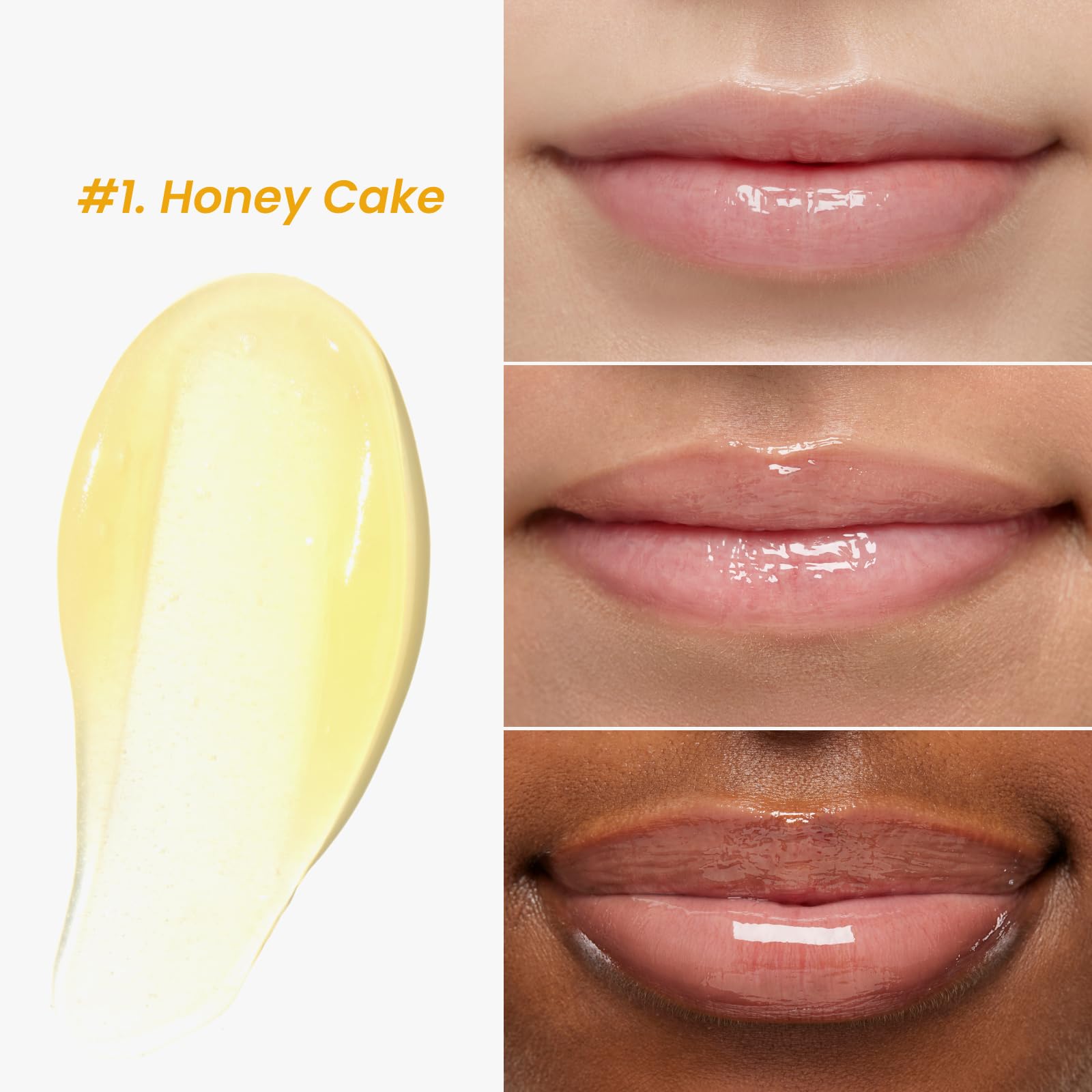CNP Propolis Jelly Lipcerin™ - 01 Honey Cake, Hydrating Lip Balm & Gloss with Manuka Honey + Hyaluronic Acid, Stocking Stuffers, Gifts for Women, 0.3 fl.oz. CNPAu supplements