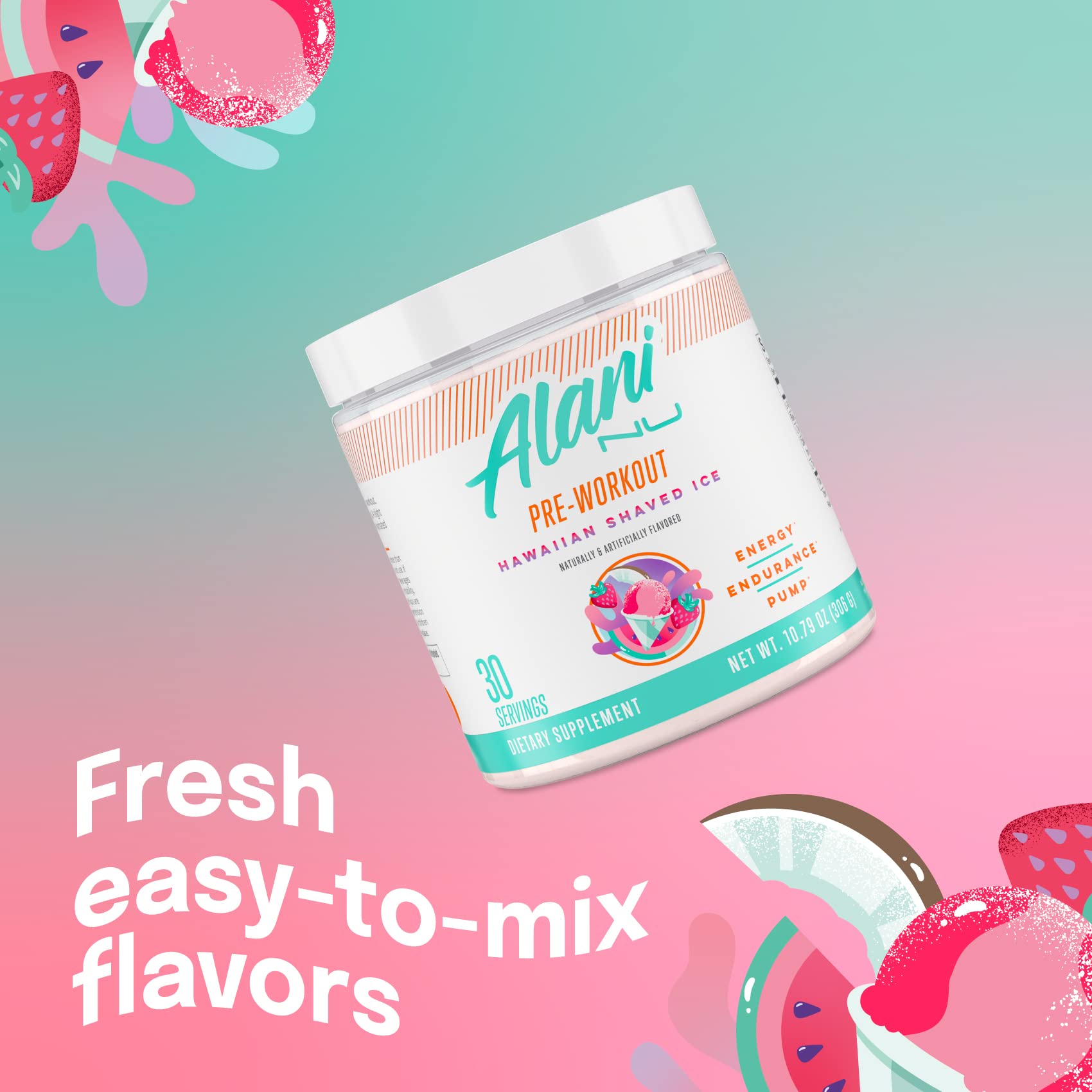 Alani Nu Pre Workout Powder | Amino Energy Boost | Endurance Supplement Alani NuUS supplements