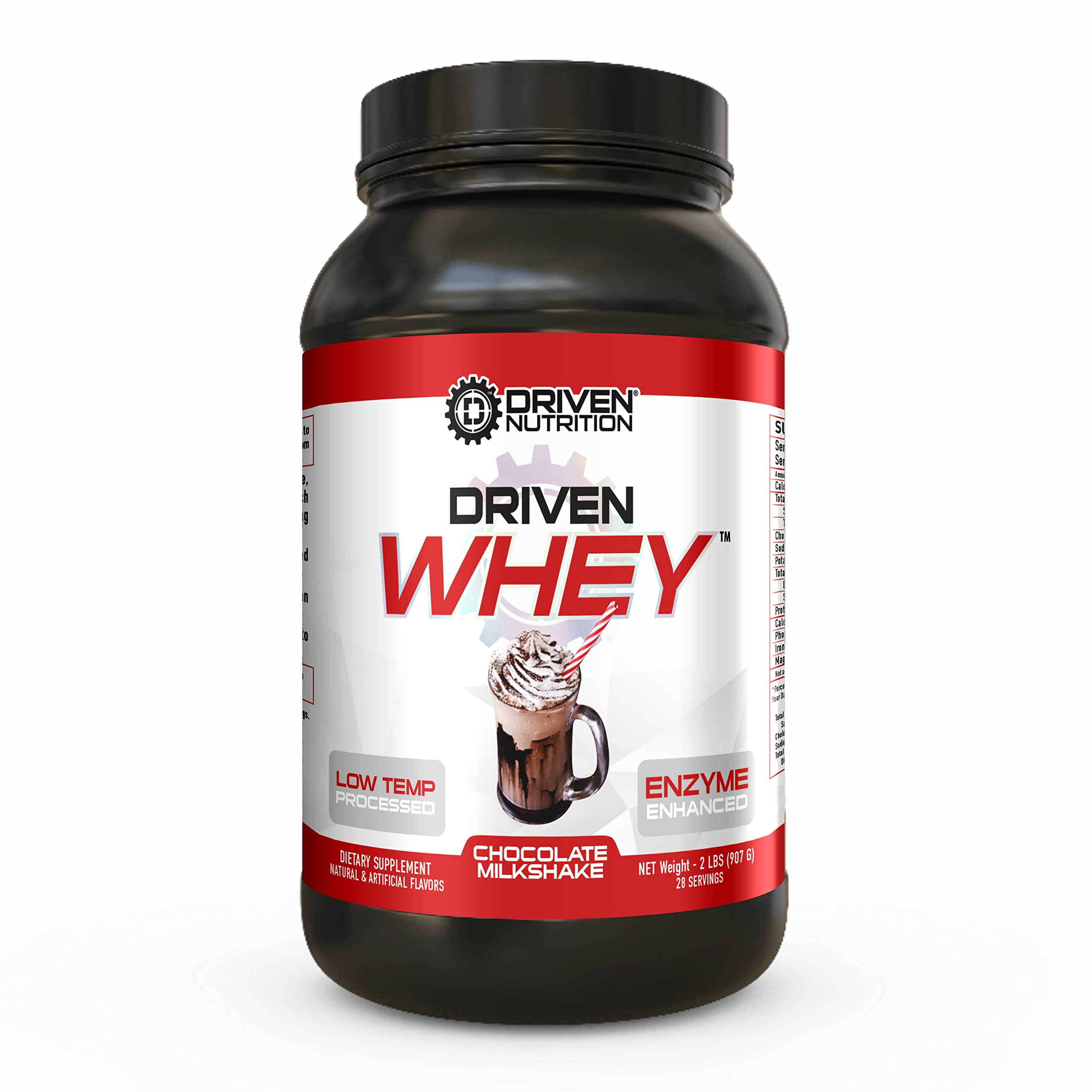 Driven WHEY- Grass Fed Whey Protein Powder: Delicious, Clean Protein Shake Driven NutritionUS supplements