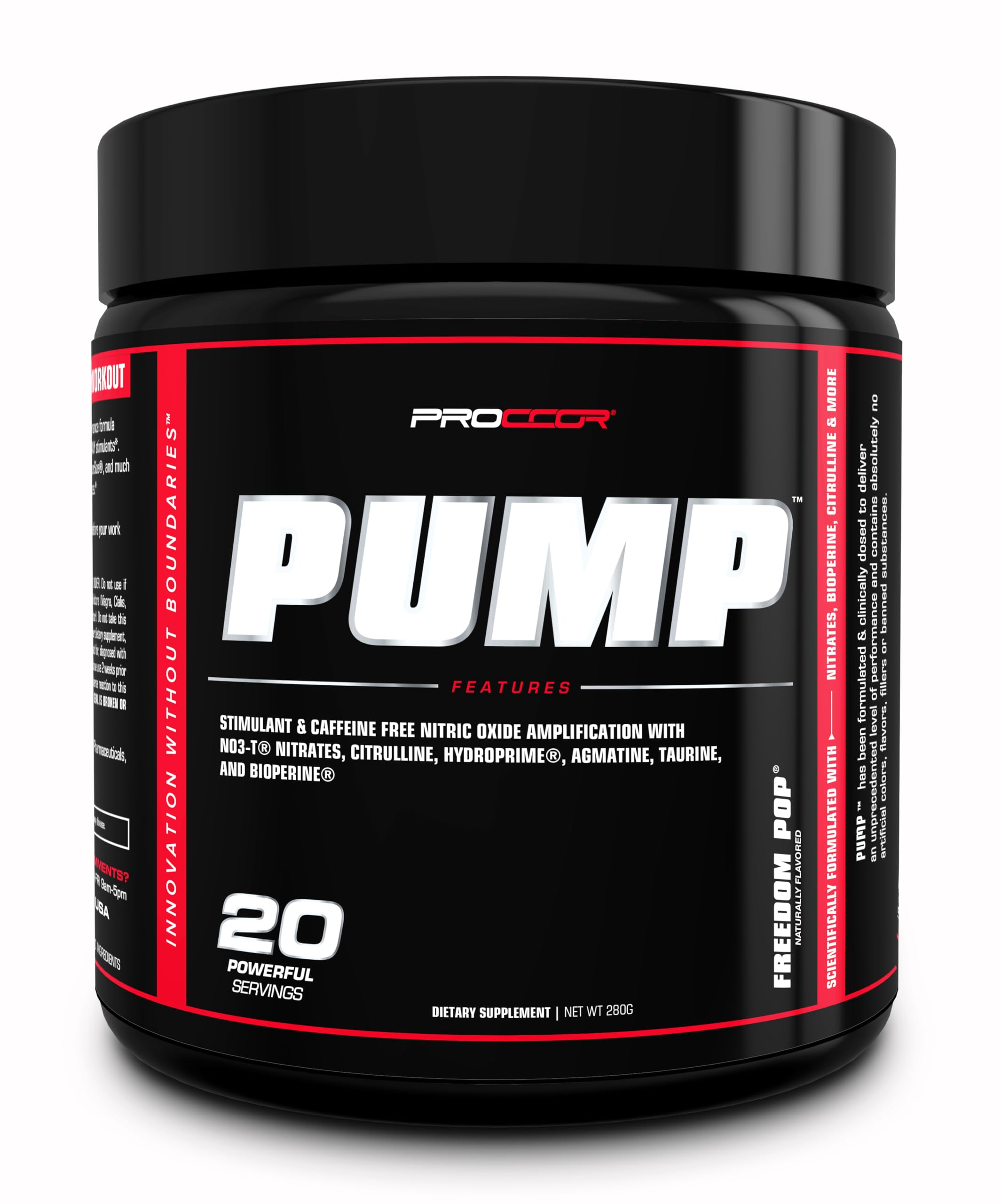 PROCCOR Pump - Stim Free, Fully Clinically Dosed, Scientifically Formulated Performance PROCCORAu supplements